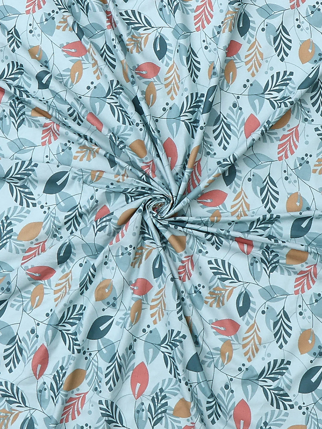 104 TC 100% Cotton Double Bed 1 Bedsheet with 2 Pillow Cover (Samriddhi) - Image 8