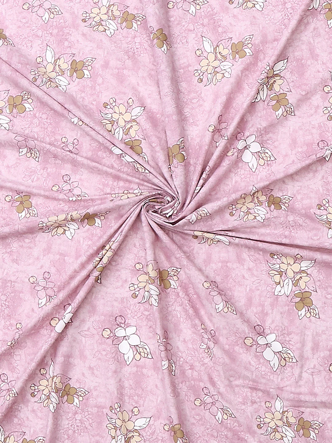 104 TC 100% Cotton Double Bed 1 Bedsheet with 2 Pillow Cover (Samriddhi) - Image 8