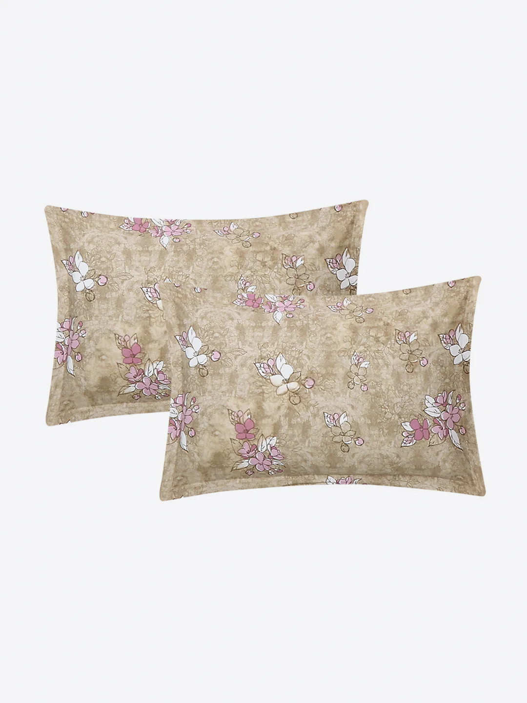 104 TC 100% Cotton Double Bed 1 Bedsheet with 2 Pillow Cover (Samriddhi) - Image 7