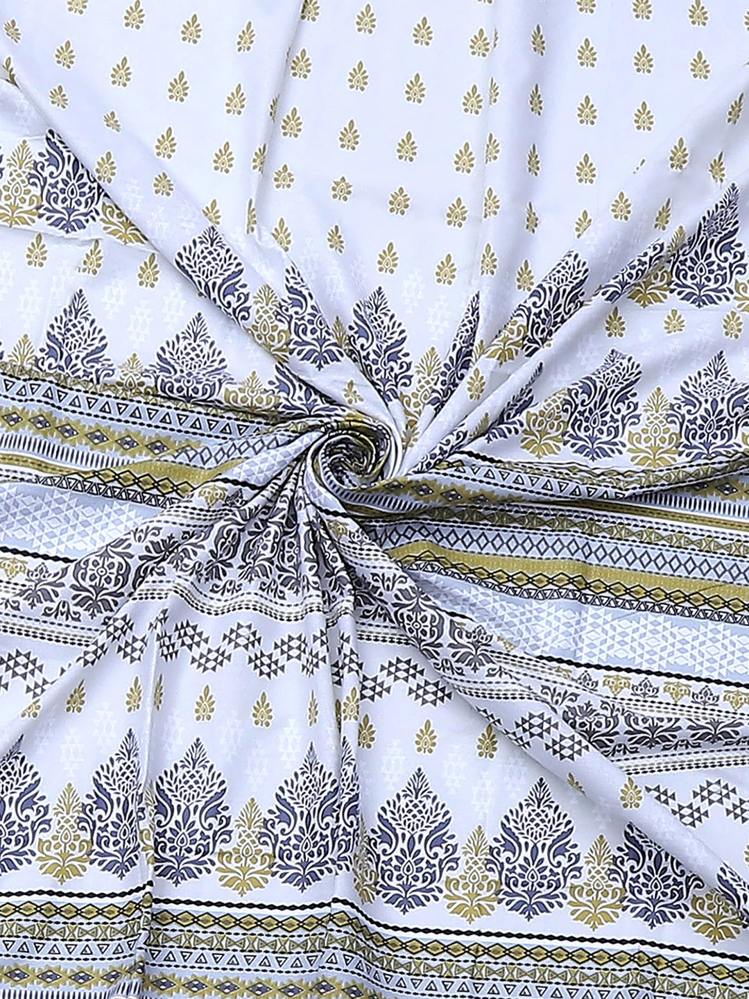 104 TC Cotton Double Bedsheet with 2 Pillow Covers - Updated - Updated - Image 8