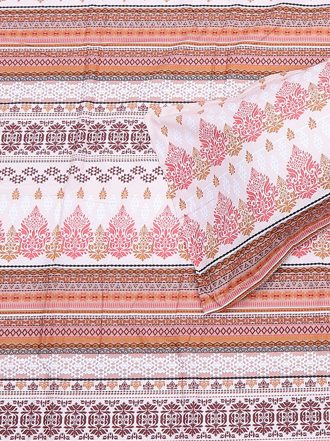 104 TC Cotton Double Bedsheet with 2 Pillow Covers - Updated - Updated - Updated - Image 5