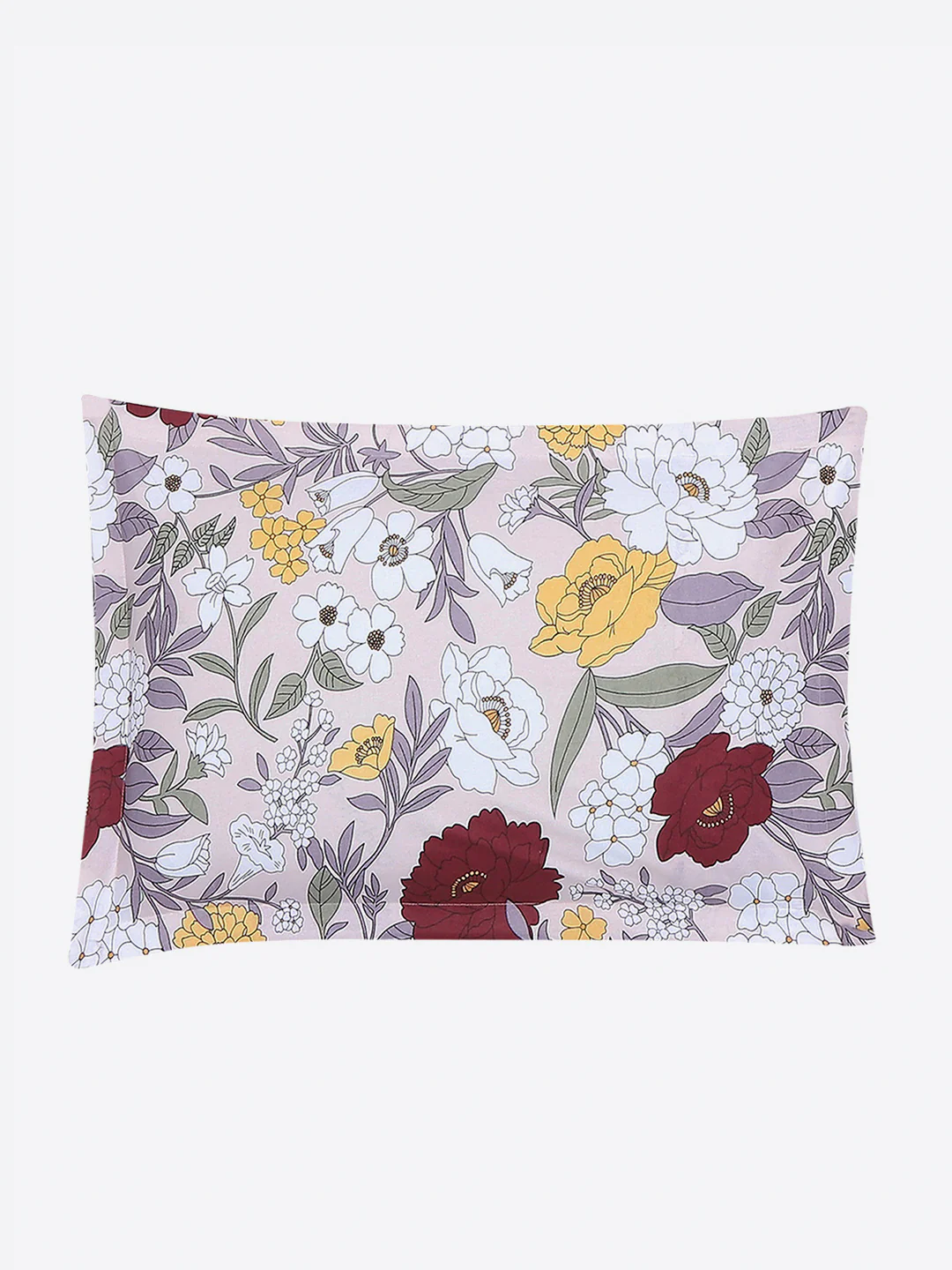 104 TC Cotton Single Bedsheet with 1 Pillow Cover (Elegance) - Image 7