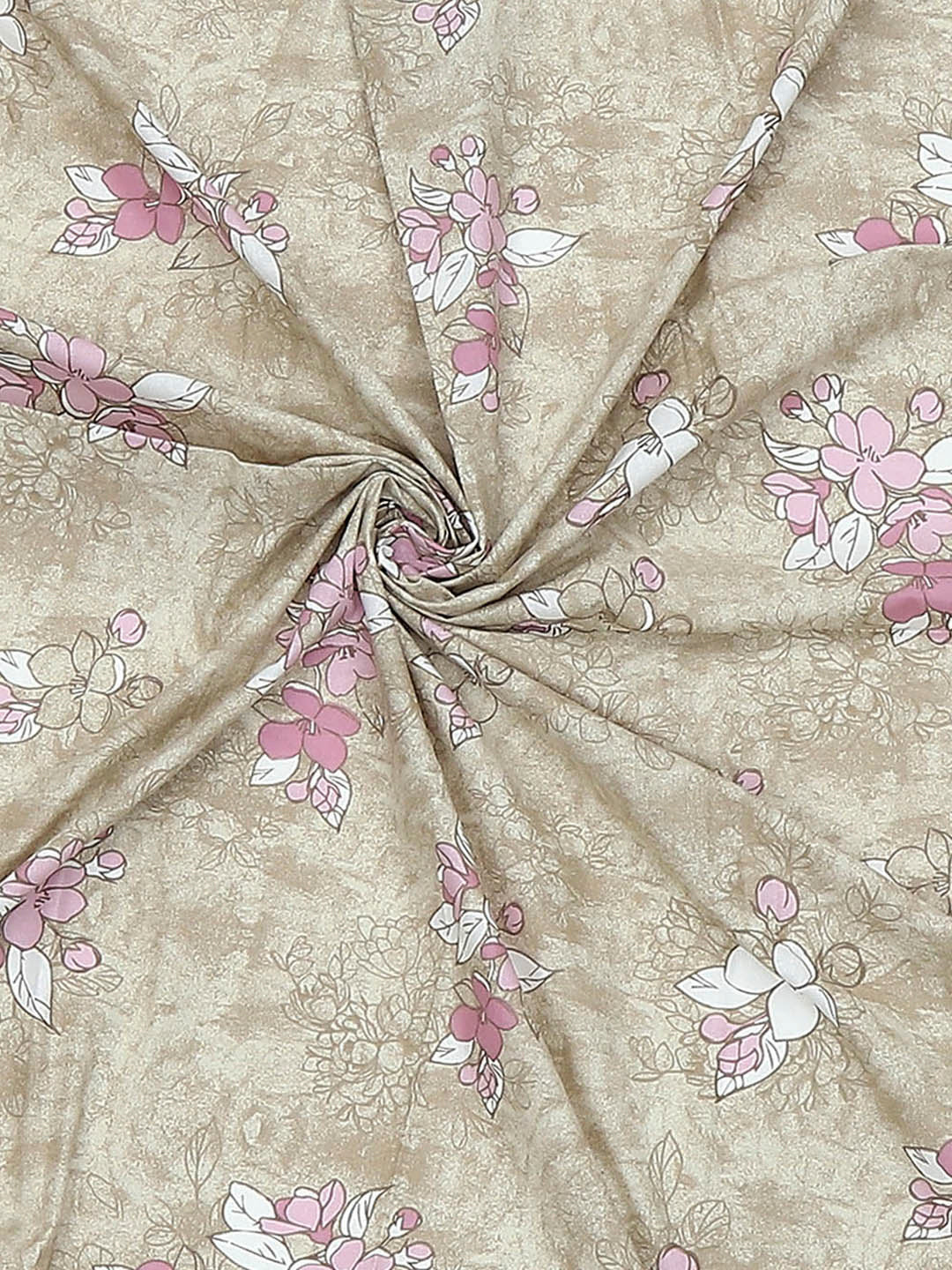 104 TC Cotton Single Bedsheet with 1 Pillow Cover (Elegance) - Image 8