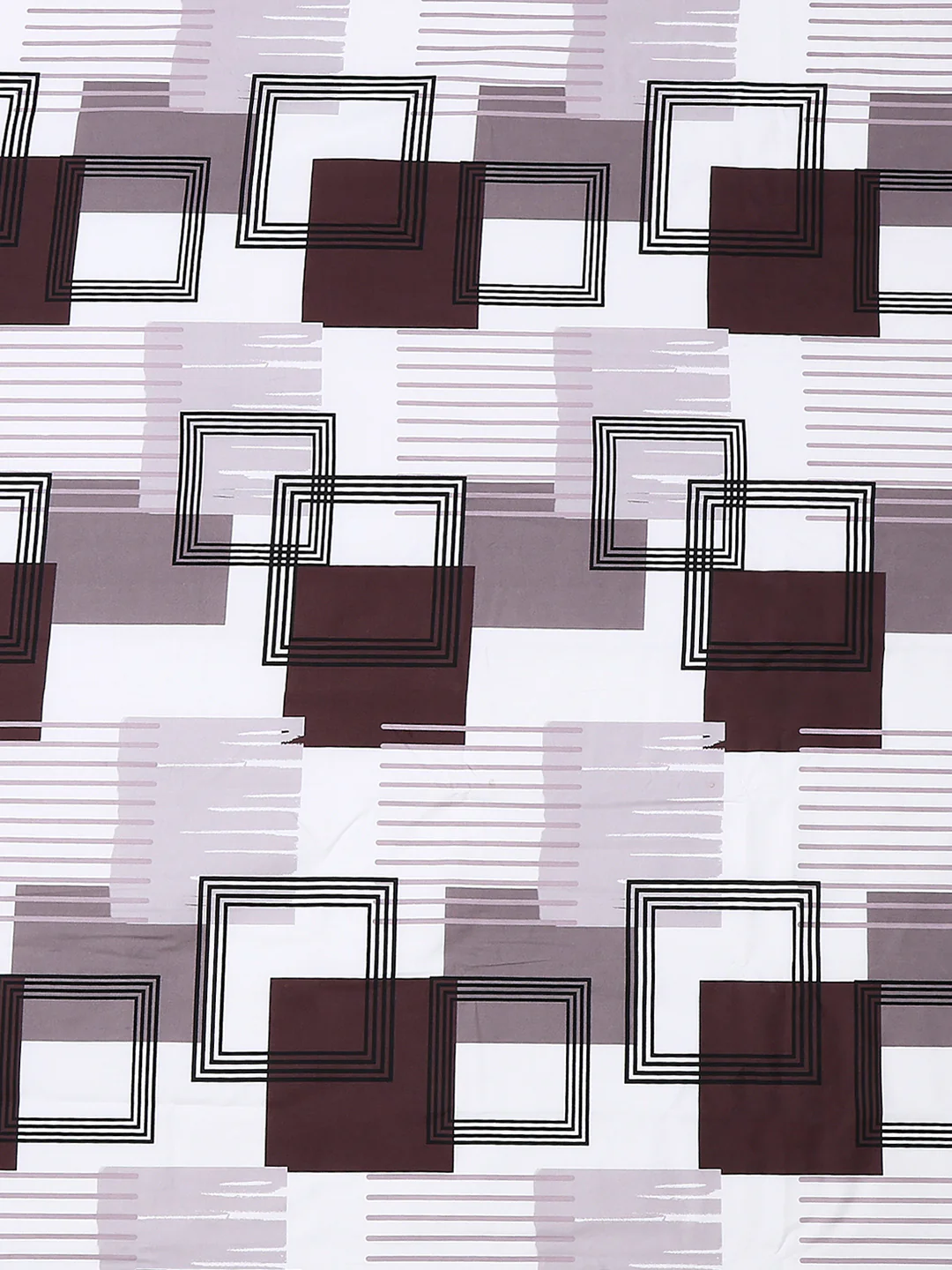 110 GSM Polyester Double Bed 1 Bedsheet with 2 Pillow Cover (Aromatica) - Image 6