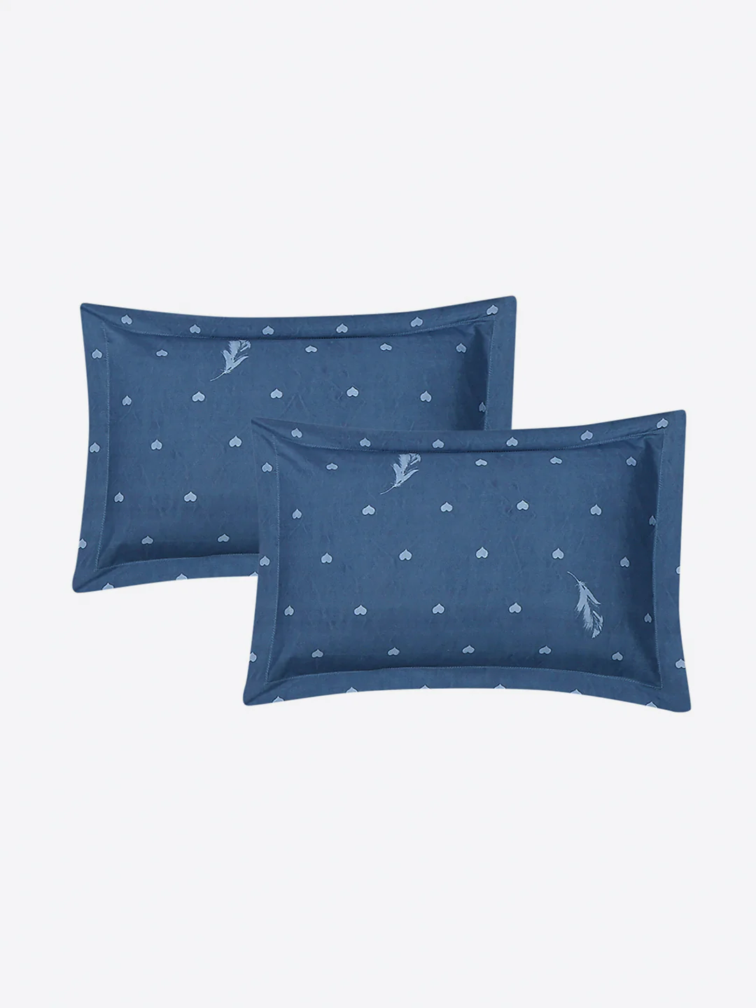 110 GSM Polyester Double Bed 1 Bedsheet with 2 Pillow Cover (Aromatica) - Image 7