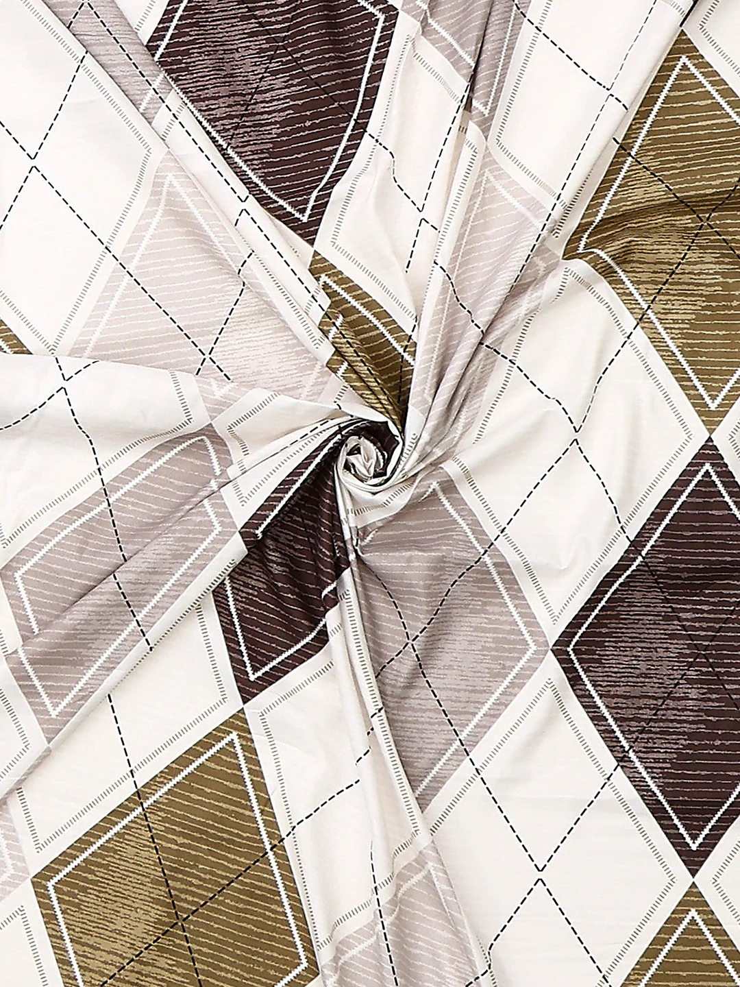 110 GSM Polyester Double Bed 1 Bedsheet with 2 Pillow Cover (Aromatica) - Image 8