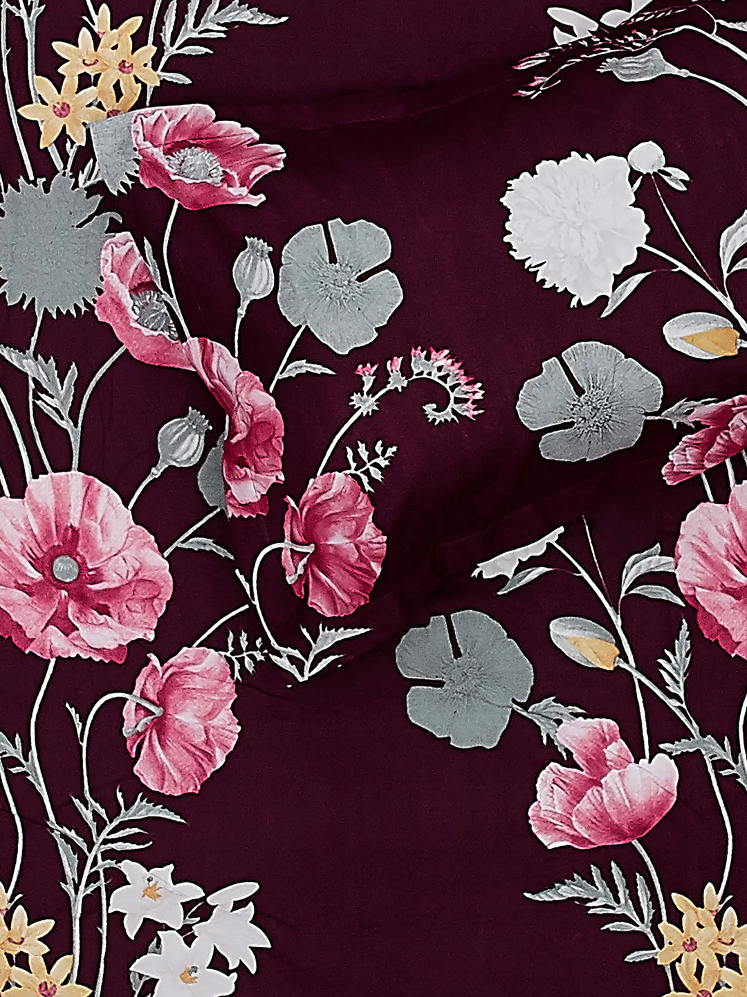 110 GSM Polyester Double Bed Bedsheet with 2 Pillow Covers - Updated - Updated - Updated - Image 6