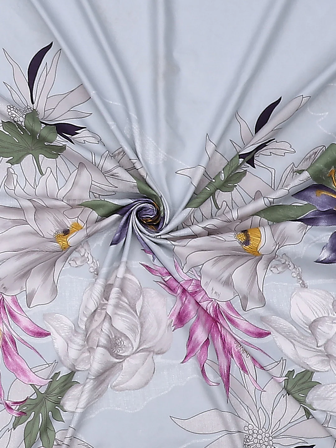 110 GSM Polyester Double Bed Bedsheet with 2 Pillow Covers - Updated - Updated - Updated - Image 9