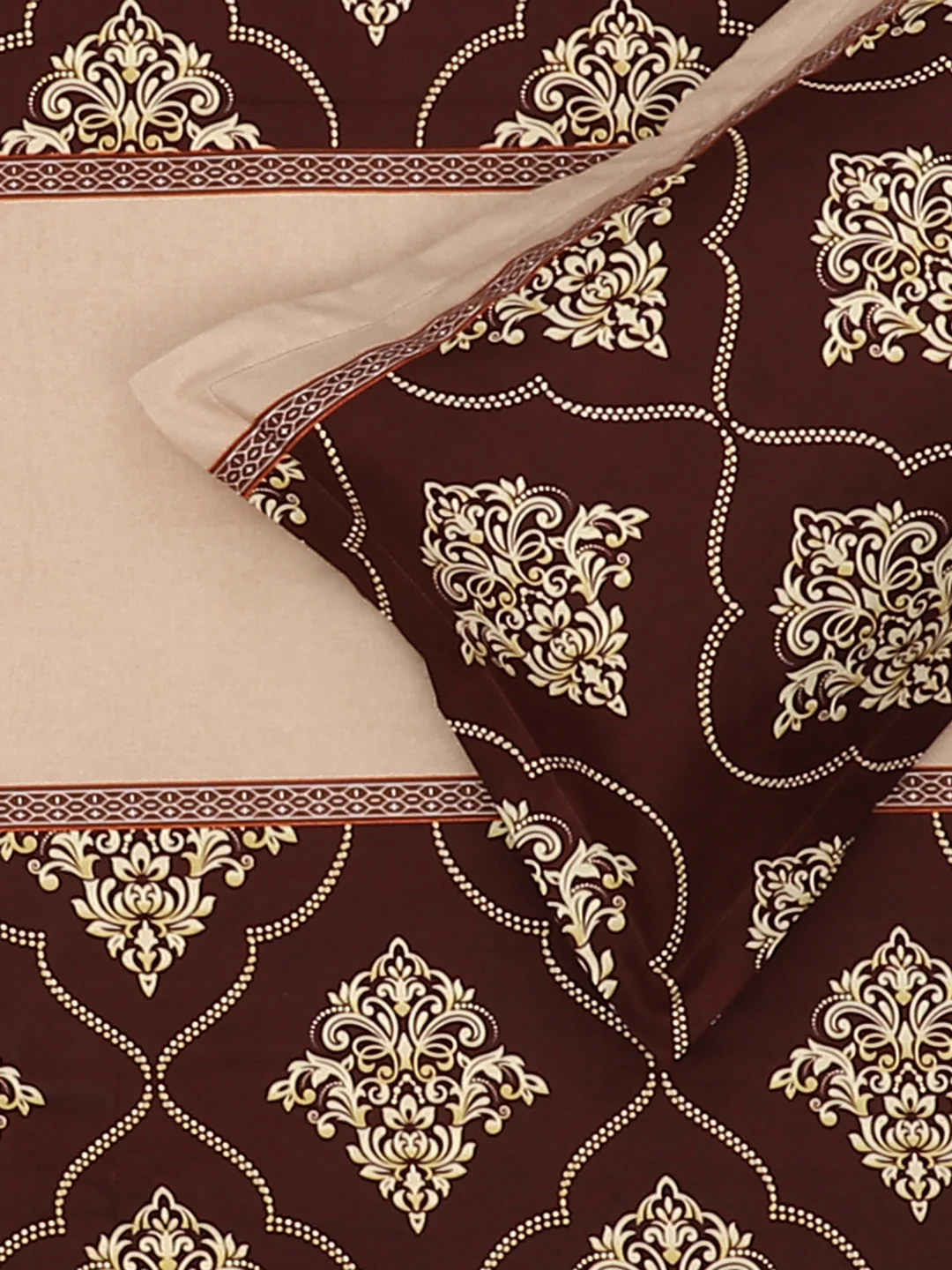 110 GSM Polyester Double Bed Bedsheet with 2 Pillow Covers - Updated - Updated - Updated - Image 6