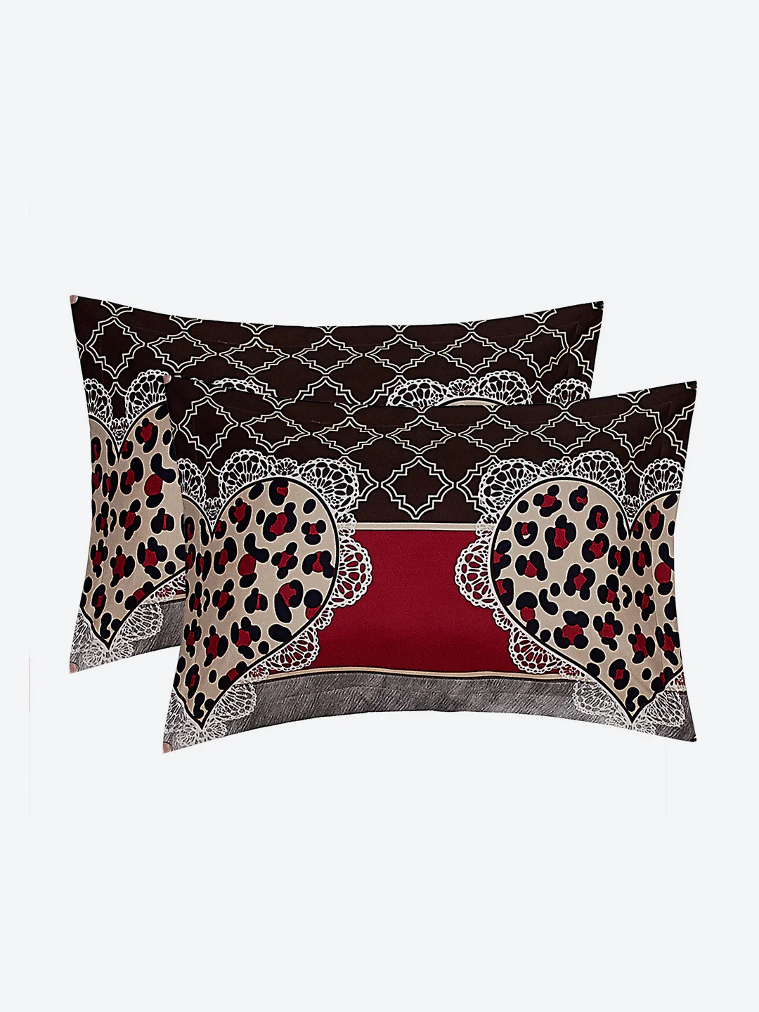 110 GSM Polyester Double Bed Bedsheet with 2 Pillow Covers - Updated - Updated - Updated - Image 8