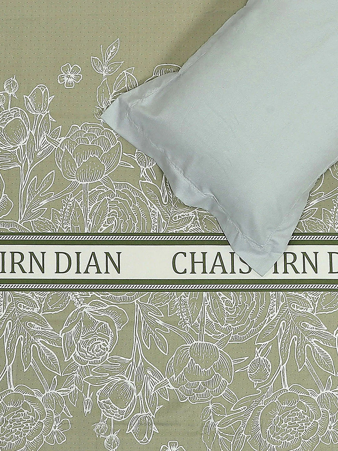 110 GSM Polyester Double Bed 1 Bedsheet with 2 Pillow Covers (Aromatic) - Updated - Updated - Image 5