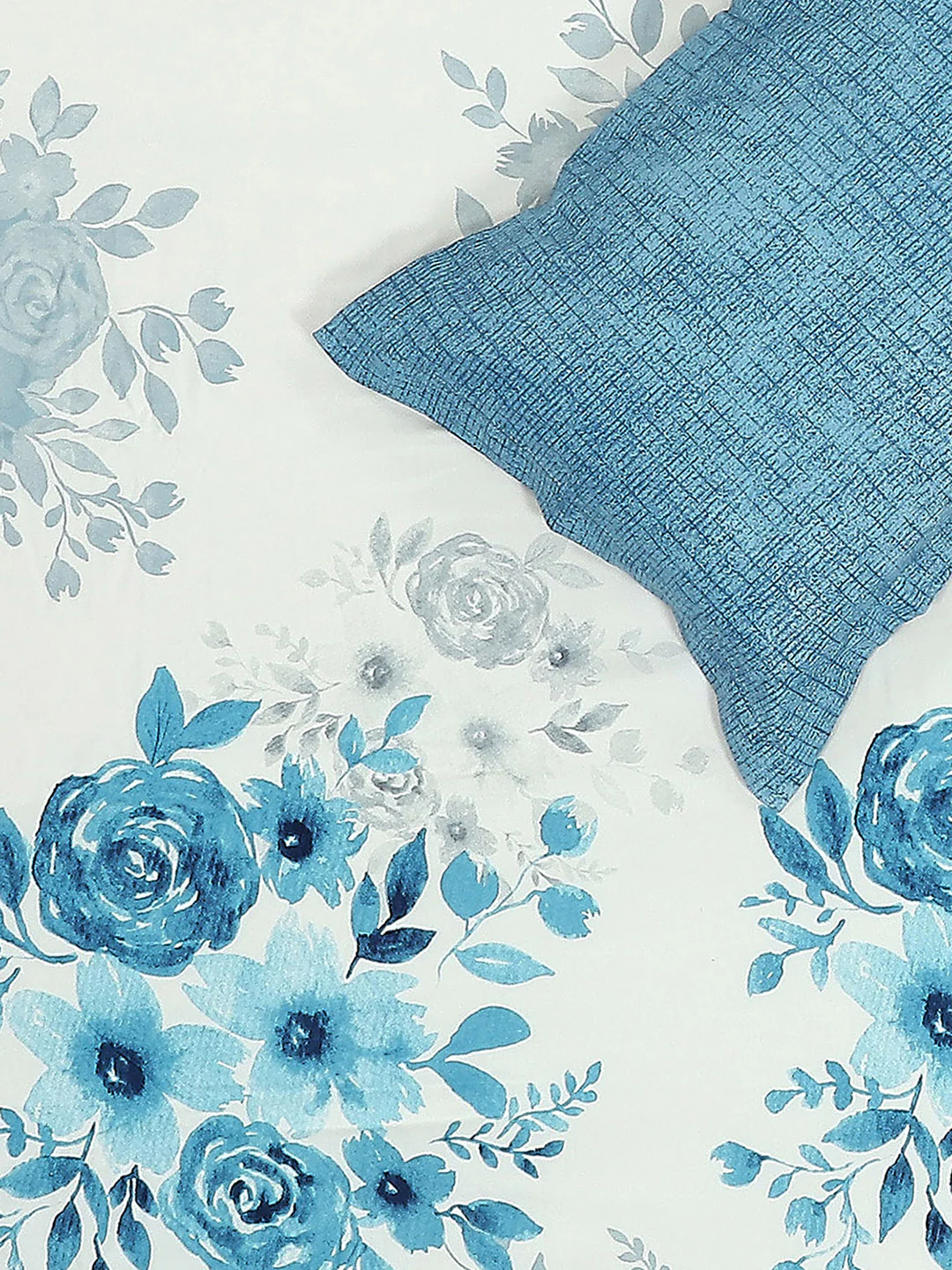 110 GSM Polyester Double Bed 1 Bedsheet with 2 Pillow Covers (Aromatic) - Updated - Updated - Updated - Image 5