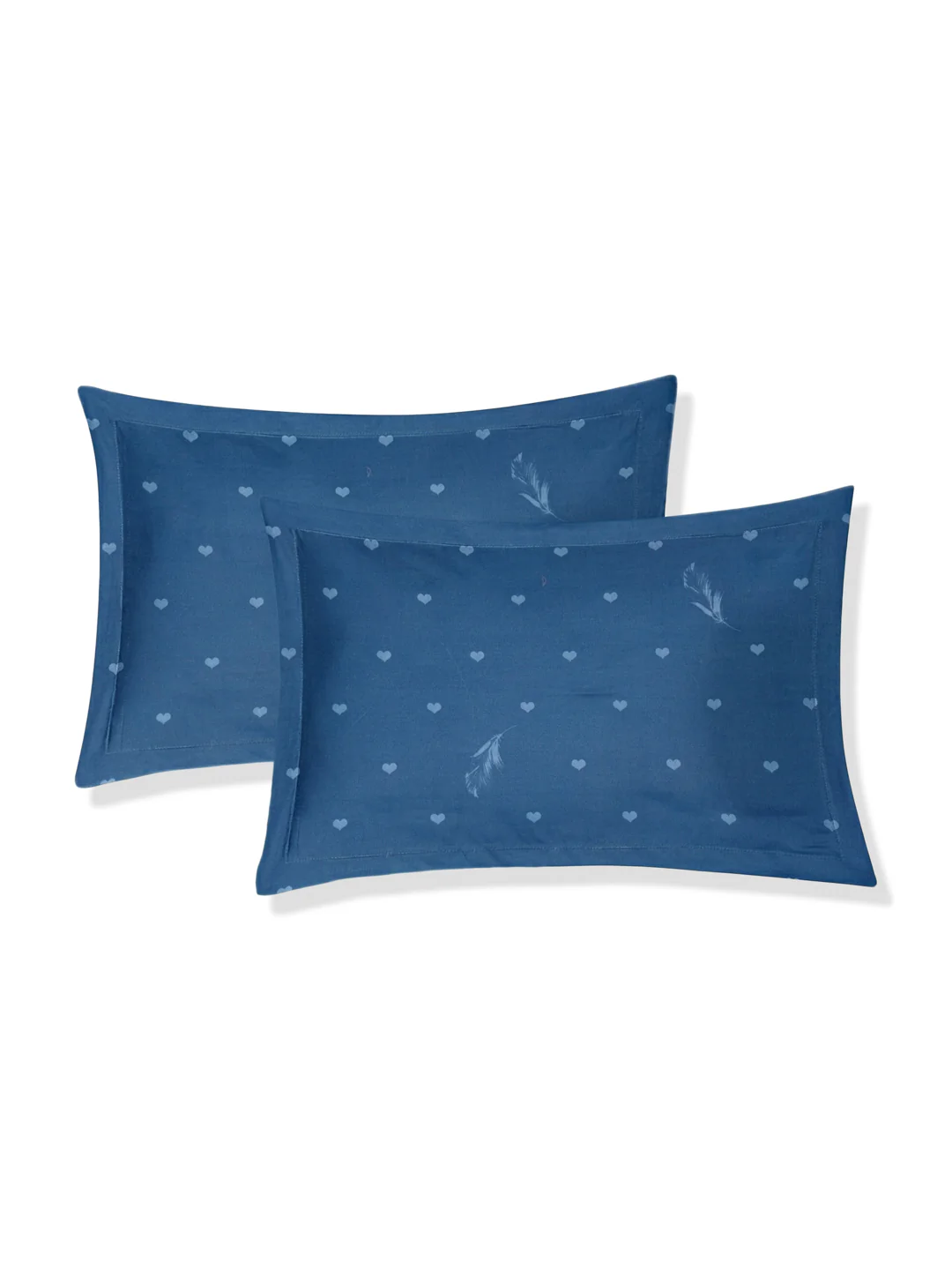 110 GSM Polyester Double Bed Bedsheet with 2 Pillow Covers Aromatica Collection - Image 6