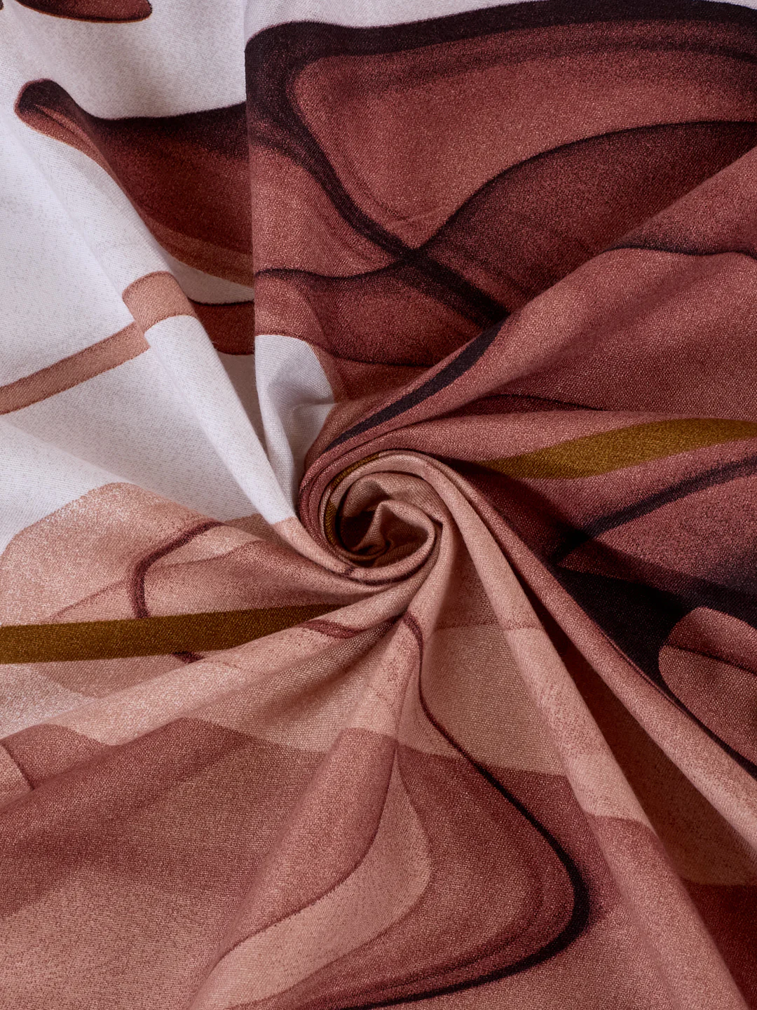 110 GSM Polyester Double Bed Bedsheet with 2 Pillow Covers Aromatica Collection - Image 4