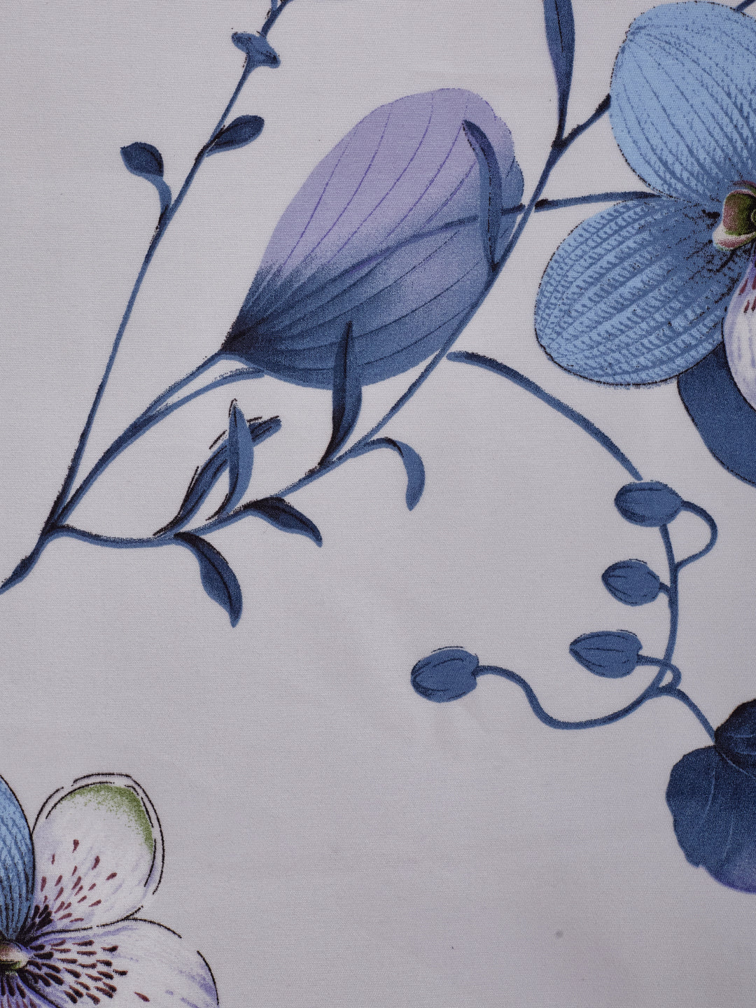 110 GSM Polyester Double Bed Bedsheet with 2 Pillow Covers Aromatica Collection - Image 3