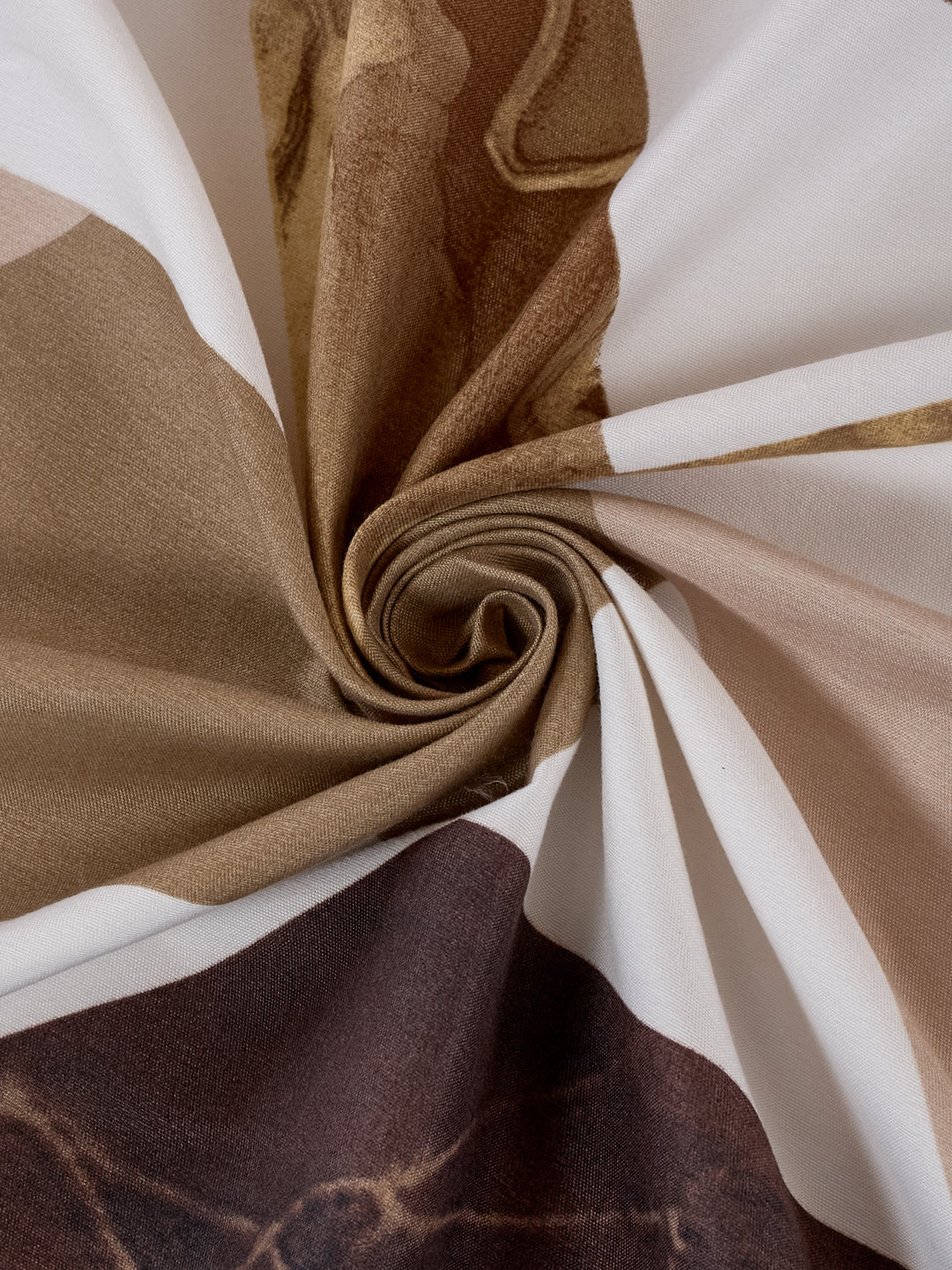 110 GSM Polyester Double Bed Bedsheet with 2 Pillow Covers Aromatica Collection - Image 8