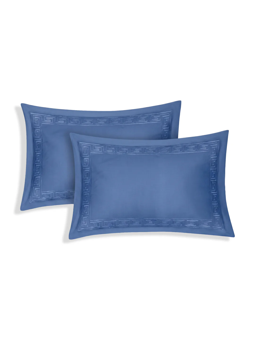 Premium 110 GSM Polyester King Size Bedsheet with 2 Pillow Covers Elite Embroidery Collection - Image 6