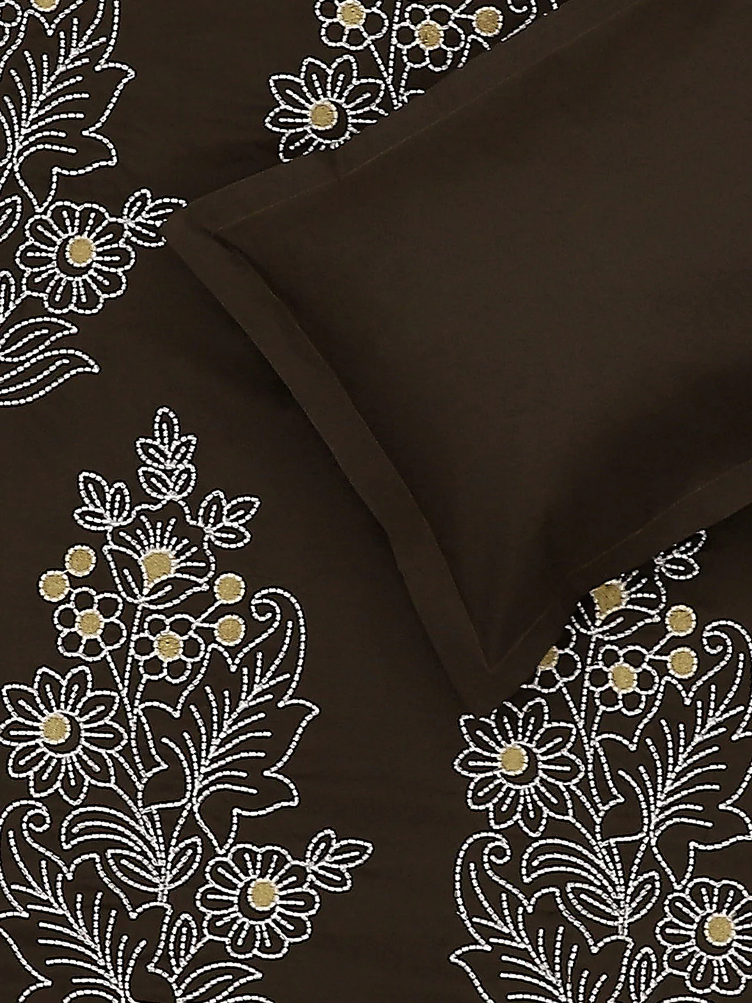 115 GSM Polyester Double Bed Bedsheet with 2 Pillow Covers - Updated - Updated - Image 6