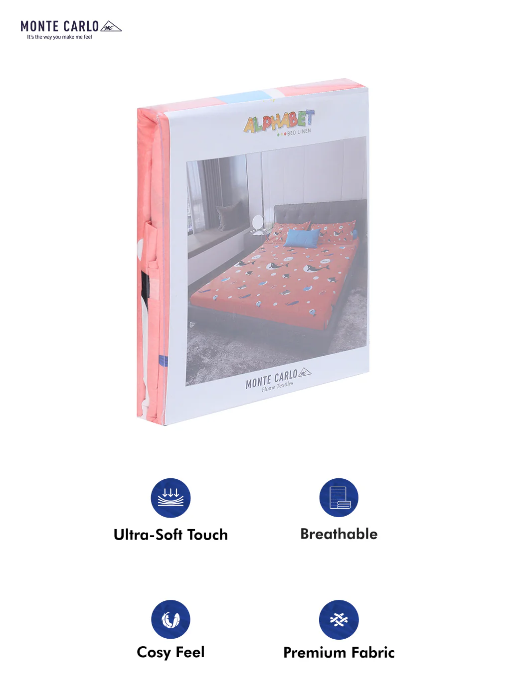 120 GSM  Polyester Double Bed Bedsheet with 2 Pillow Covers - Updated - Updated - Updated - Image 10