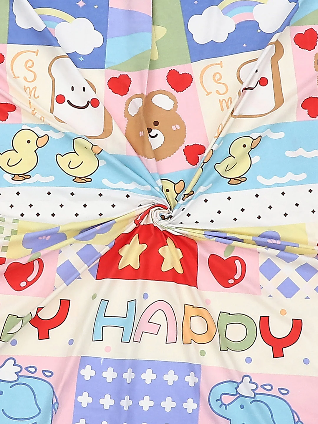 120 GSM  Polyester Double Bed Bedsheet with 2 Pillow Covers - Updated - Updated - Updated - Image 9