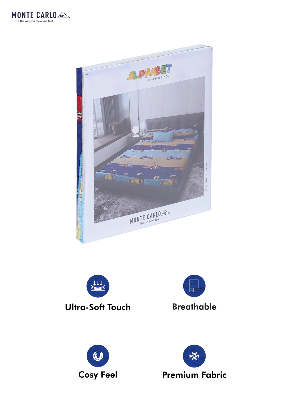120 GSM  Polyester Double Bed Bedsheet with 2 Pillow Covers - Updated - Updated - Image 10