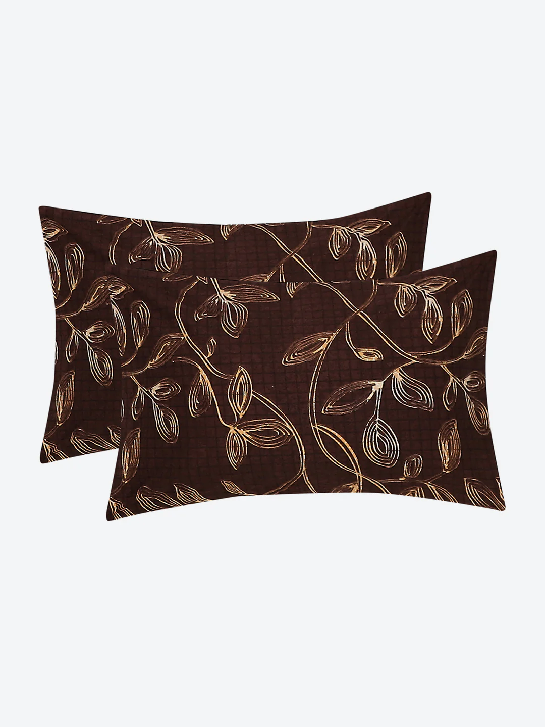 120 GSM  Polyester Double Bed Bedsheet with 2 Pillow Covers - Updated - Updated - Image 8