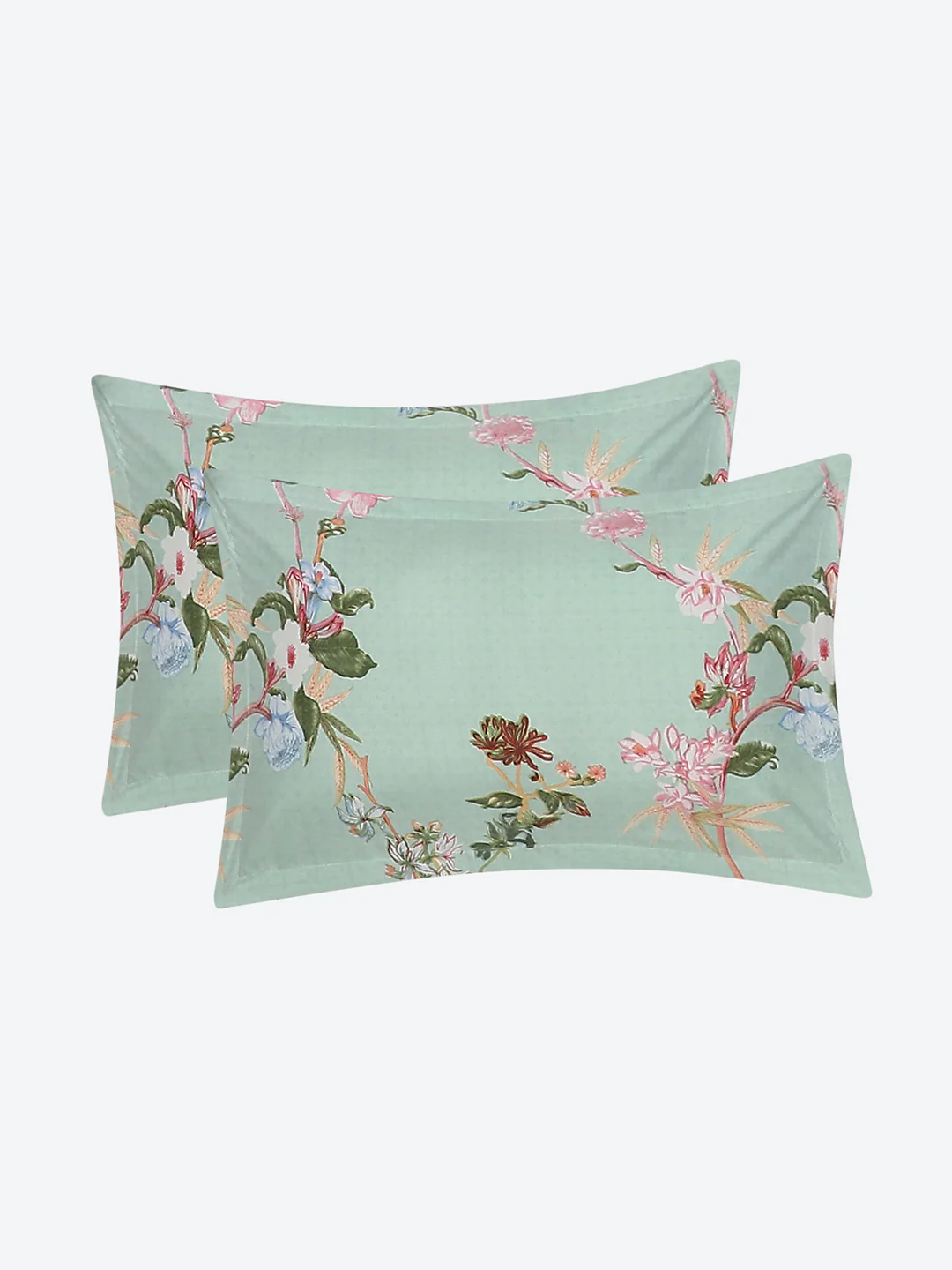 120 GSM Polyester Double Bed Bedsheet with 2 Pillow Covers - Updated - Updated - Image 7