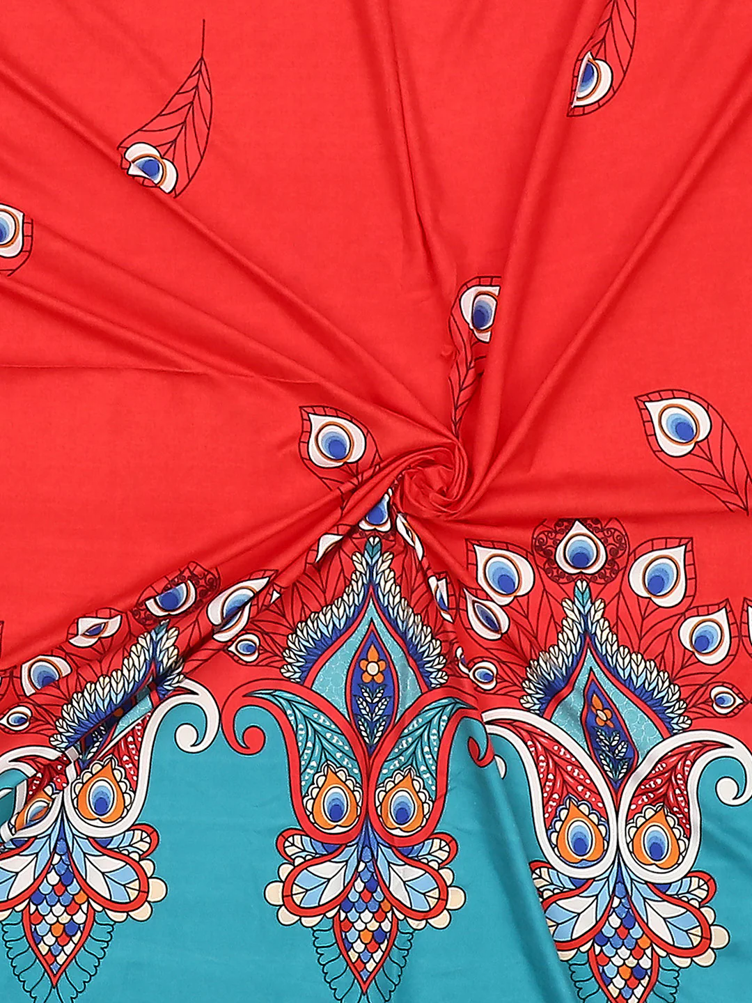 120 GSM Polyester Double Bed Bedsheet with 2 Pillow Covers - Updated - Updated - Image 9