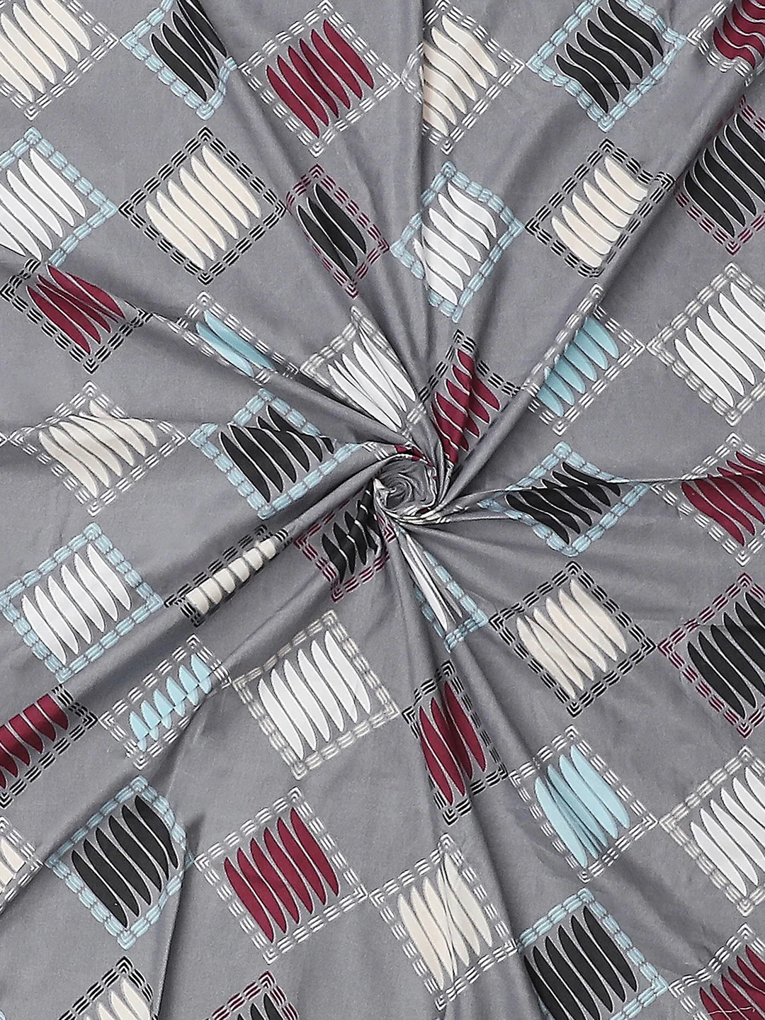 120 GSM Polyester Double Bed Bedsheet with 2 Pillow Covers - Updated - Updated - Image 9