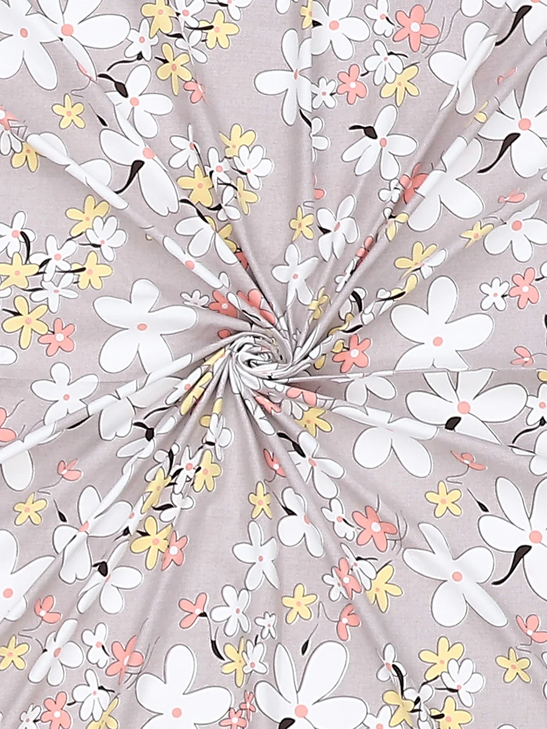 120 GSM  Polyester Double Bed Bedsheet with 2 Pillow Covers - Updated - Updated - Image 9