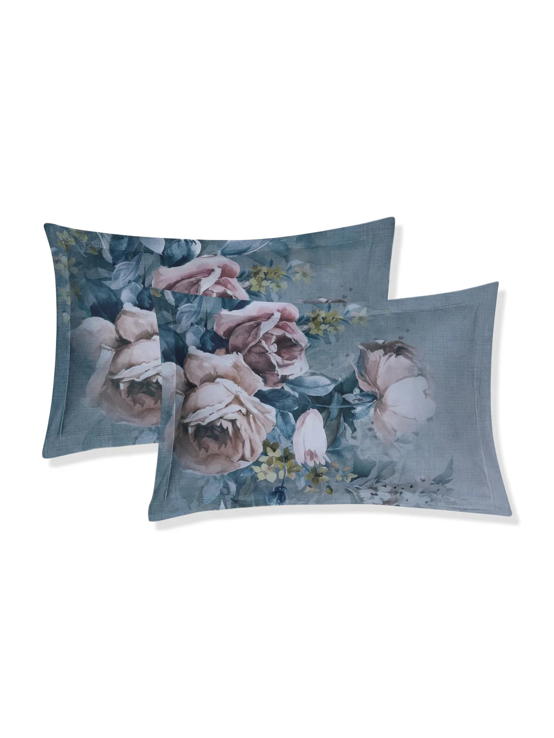 120 GSM Polyester King Size Bedsheet with 2 Pillow Covers Soft Touch Collection - Image 8