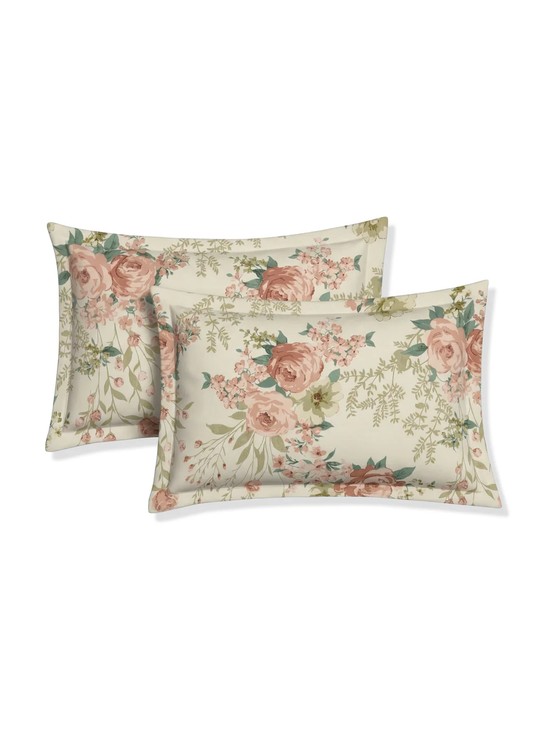 120 GSM Polyester King Size Bedsheet with 2 Pillow Covers Textura Jacquard Collection - Image 8