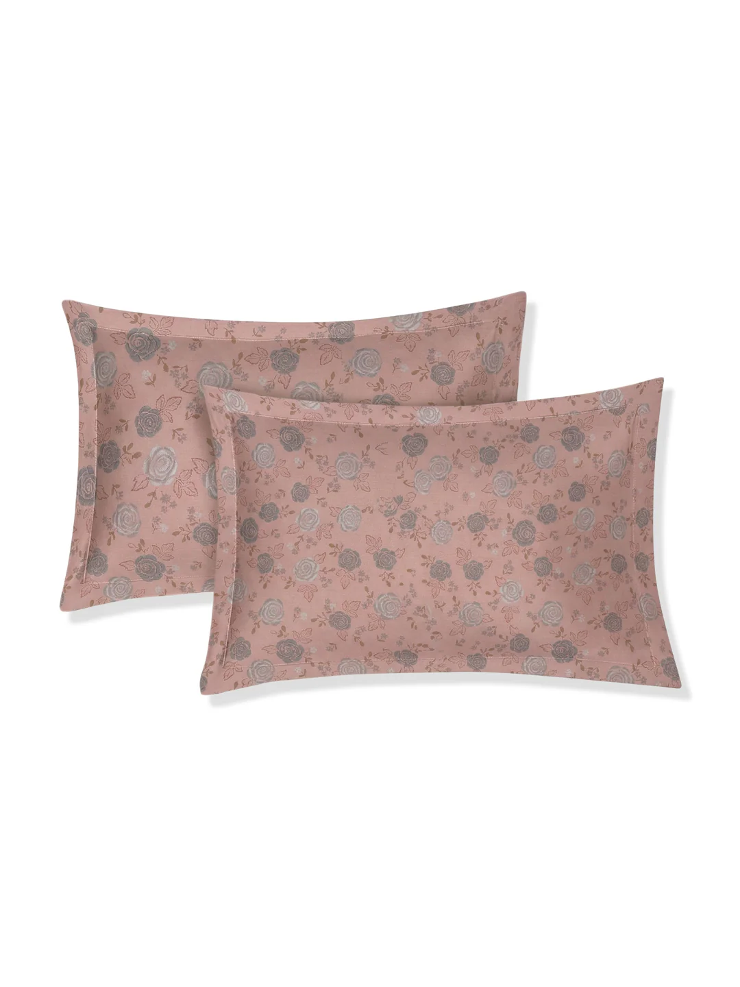 120 GSM Polyester King Size Bedsheet with 2 Pillow Covers Textura Jacquard Collection - Image 8