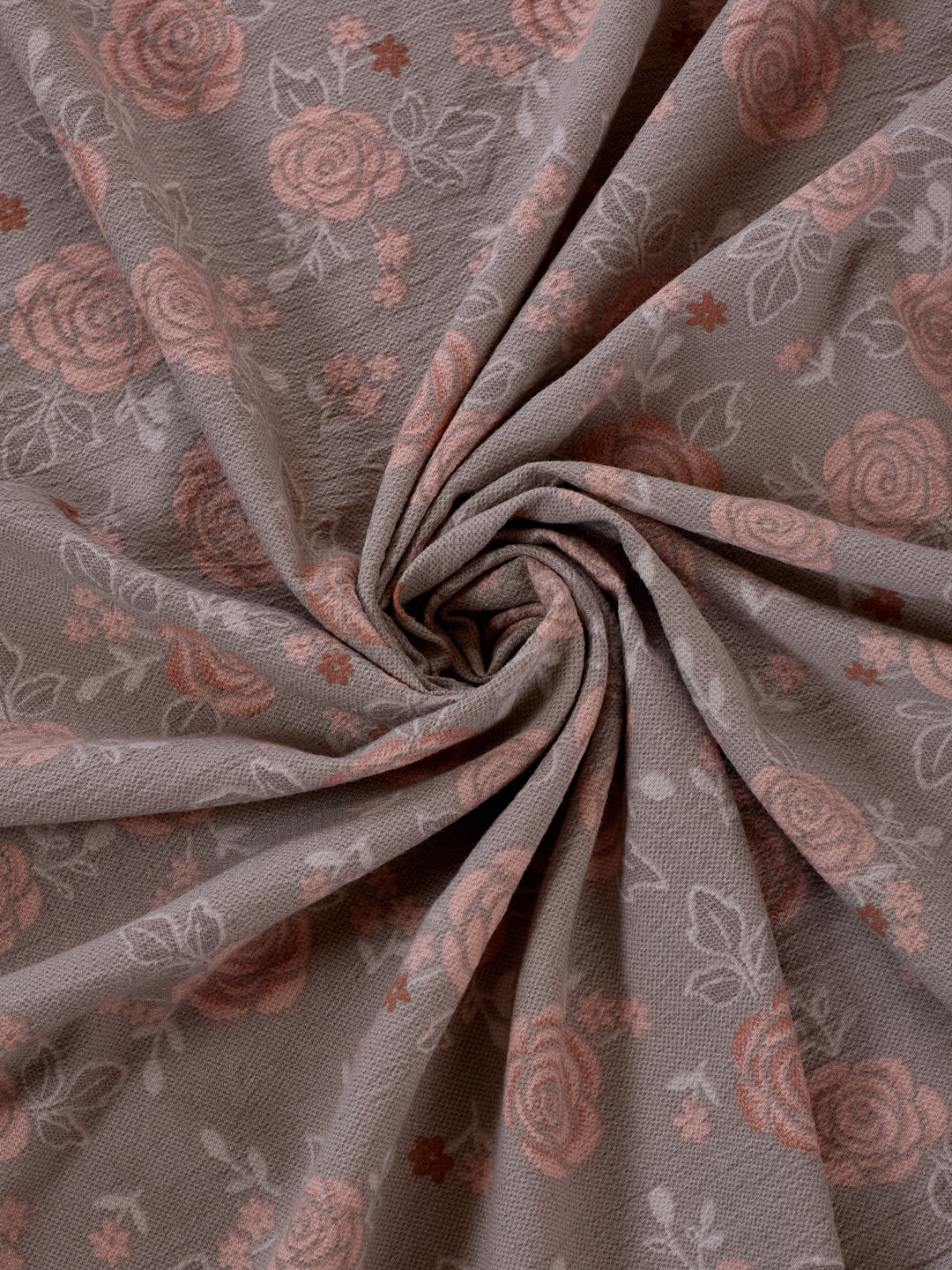 120 GSM Polyester King Size Bedsheet with 2 Pillow Covers Textura Jacquard Collection - Image 4