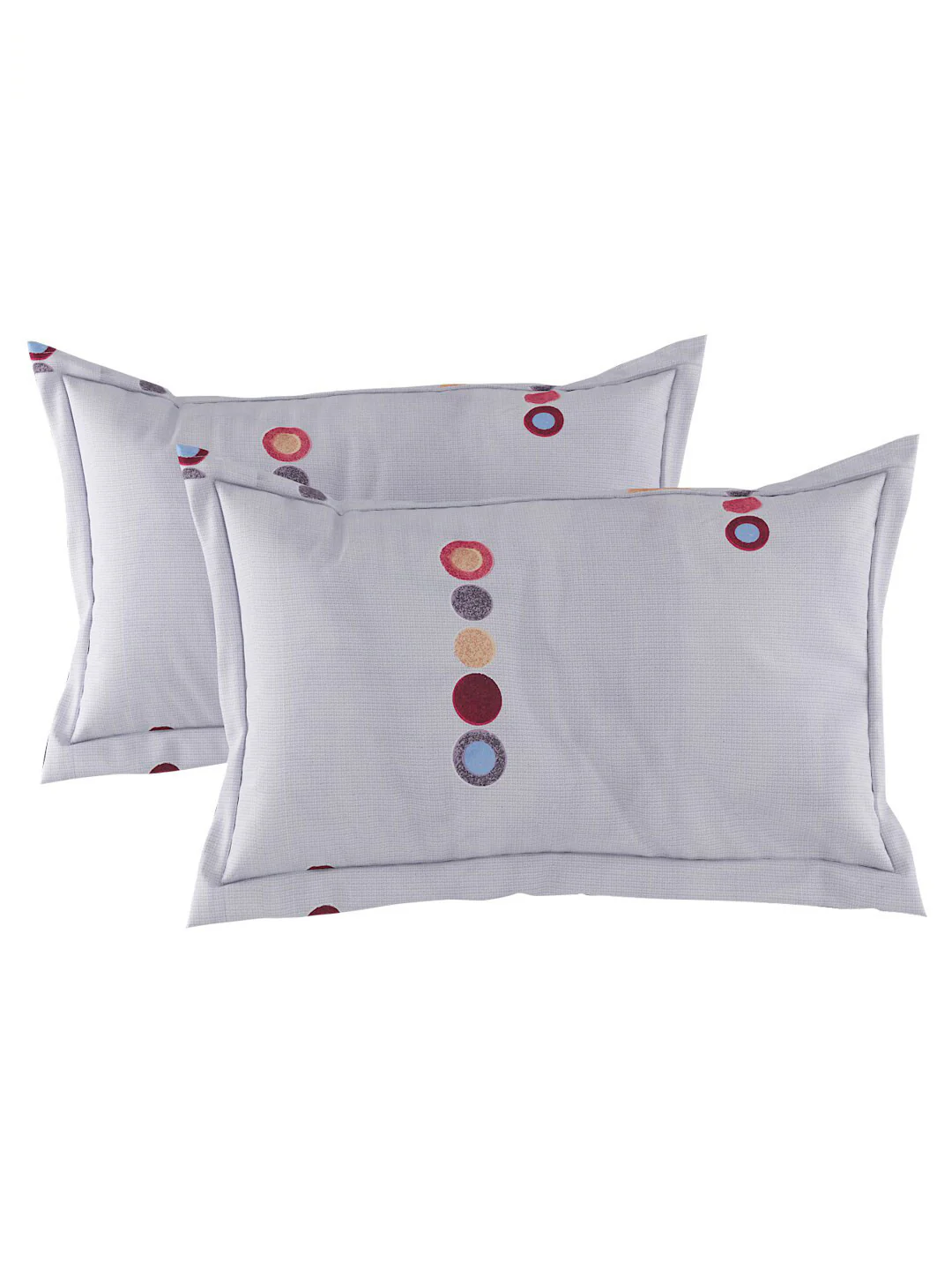 120 GSM Polyester Queen Bed 1 Bedsheet with 2 Pillow Covers (Dazzle) - Image 5
