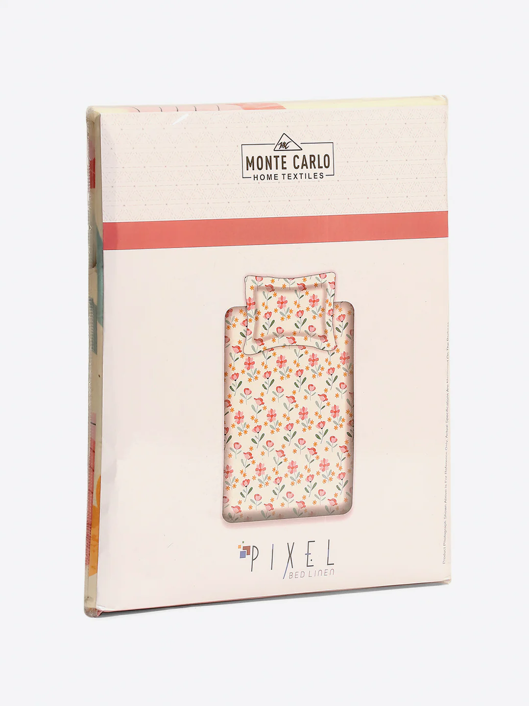 120 GSM Polyester Single Bedsheet with 1 Pillow Cover (Pixel) - Image 9