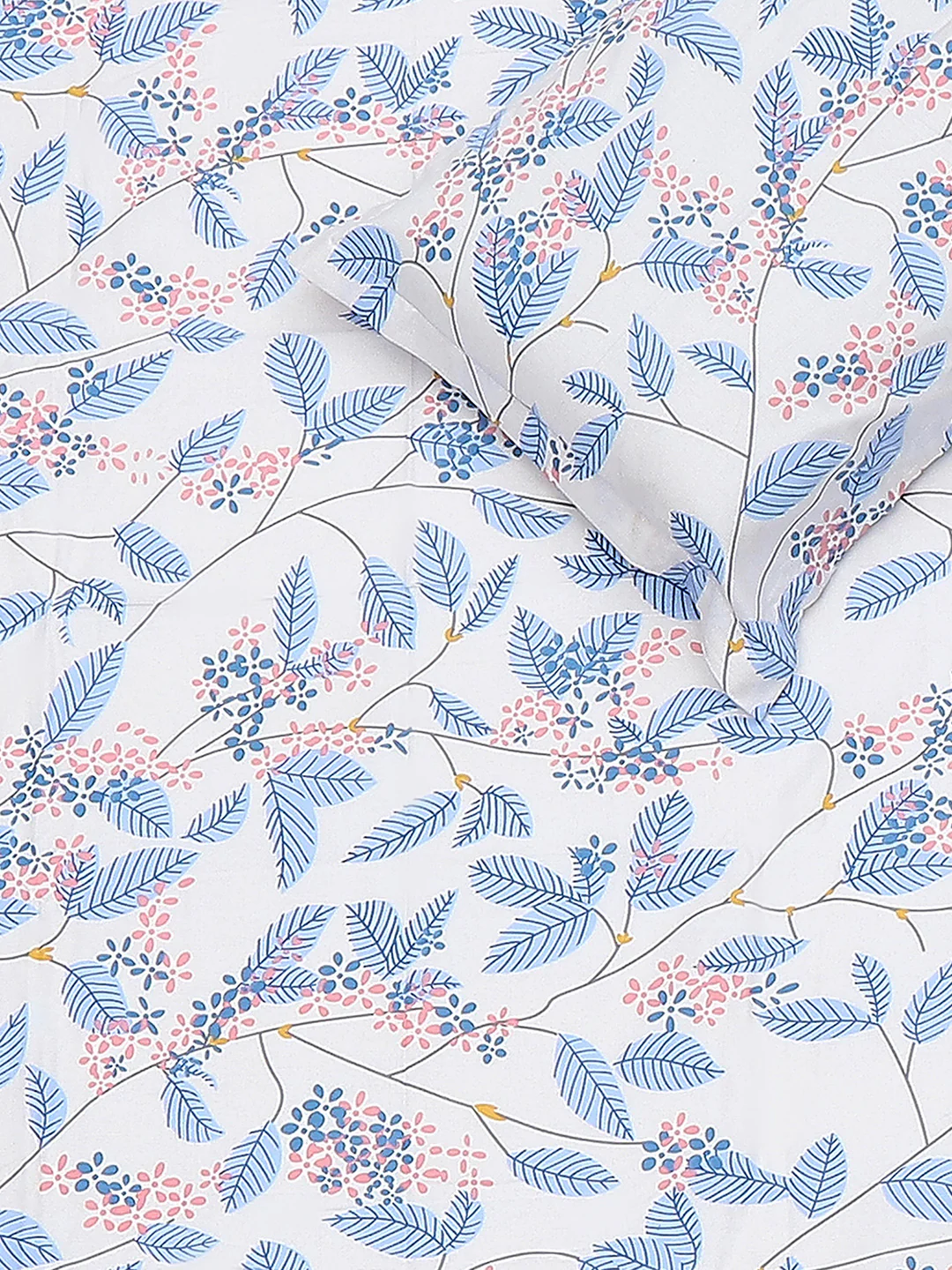 120 GSM Polyester Single Bedsheet with 1 Pillow Cover (Pixel) - Image 5