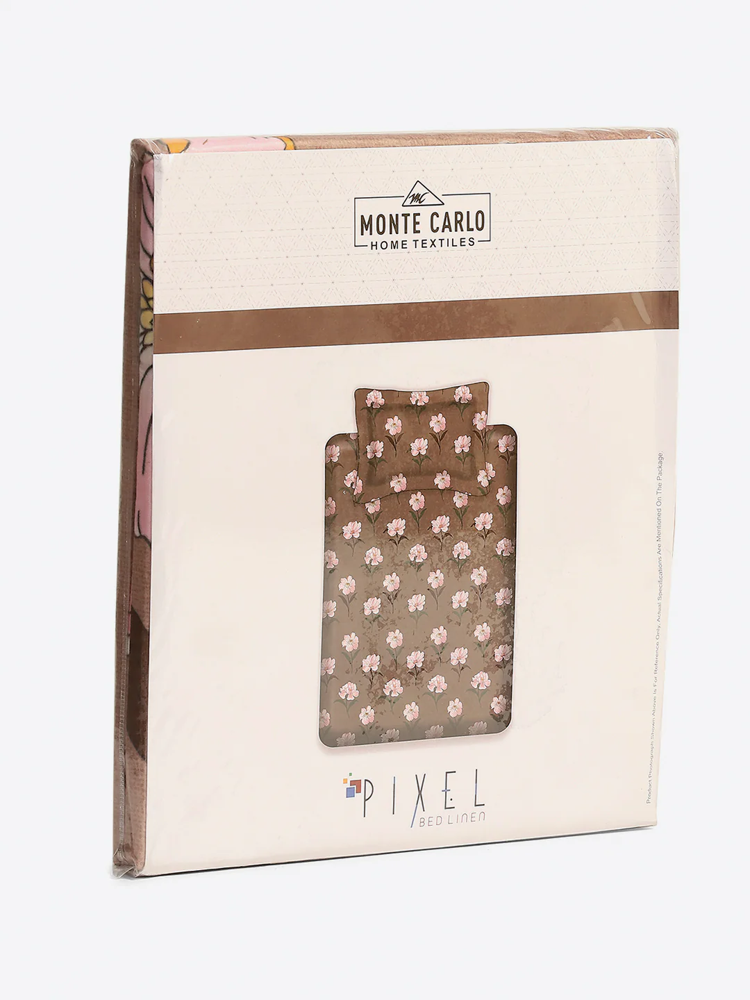 120 GSM Polyester Single Bedsheet with 1 Pillow Cover (Pixel) - Image 9