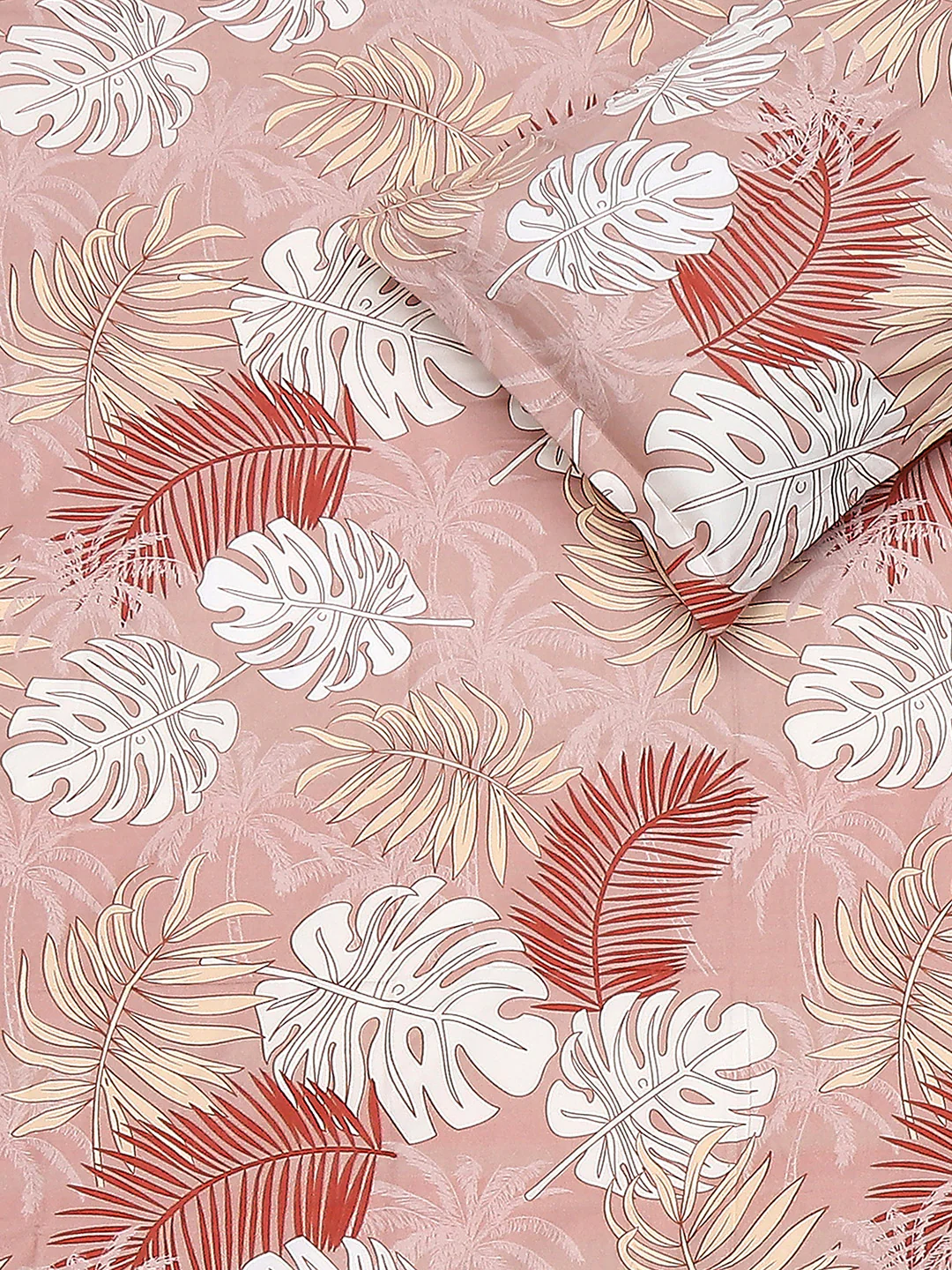 120 GSM Polyester Single Bedsheet with 1 Pillow Cover (Pixel) - Image 5