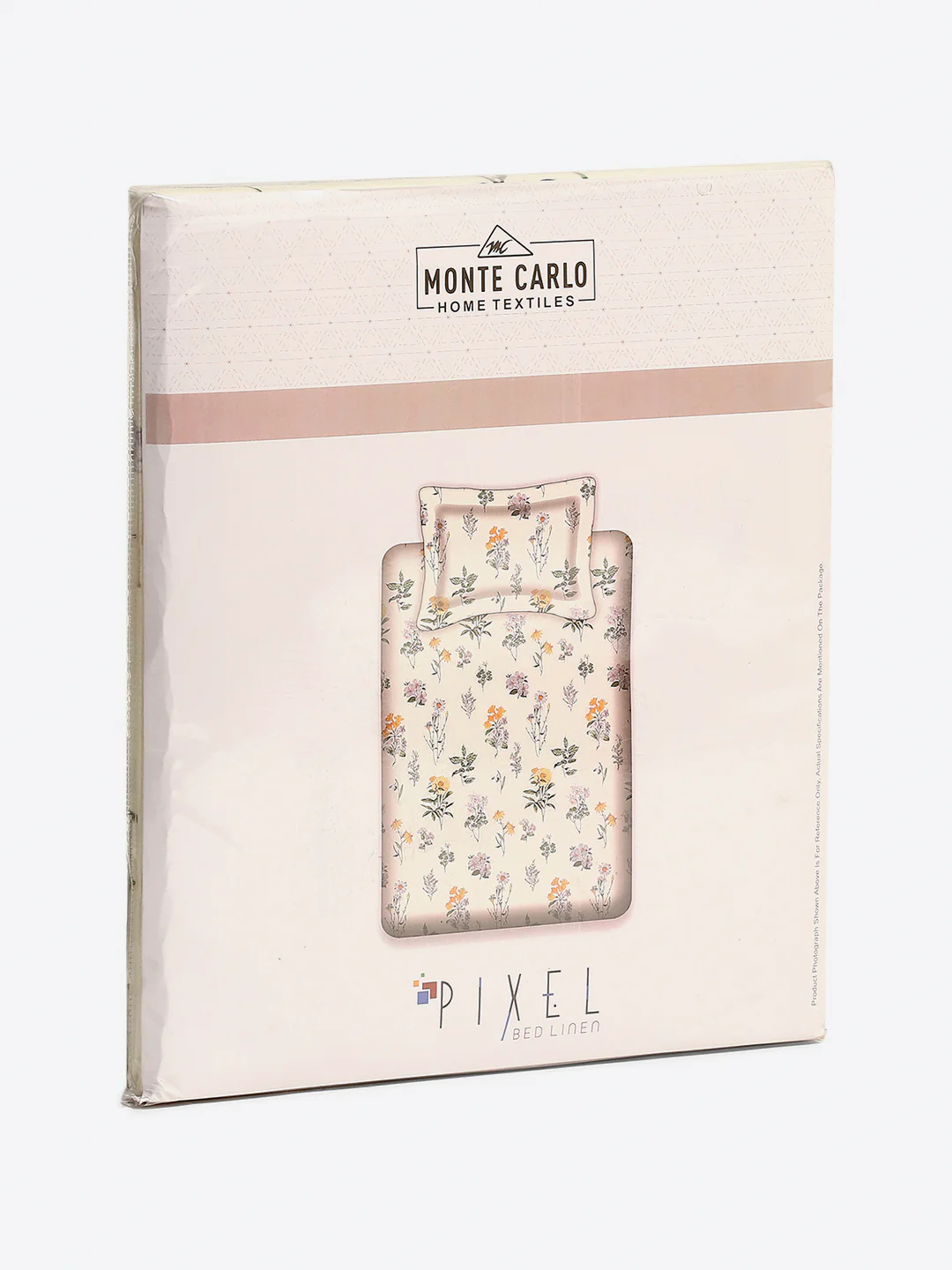 120 GSM Polyester Single Bedsheet with 1 Pillow Cover (Pixel) - Image 9