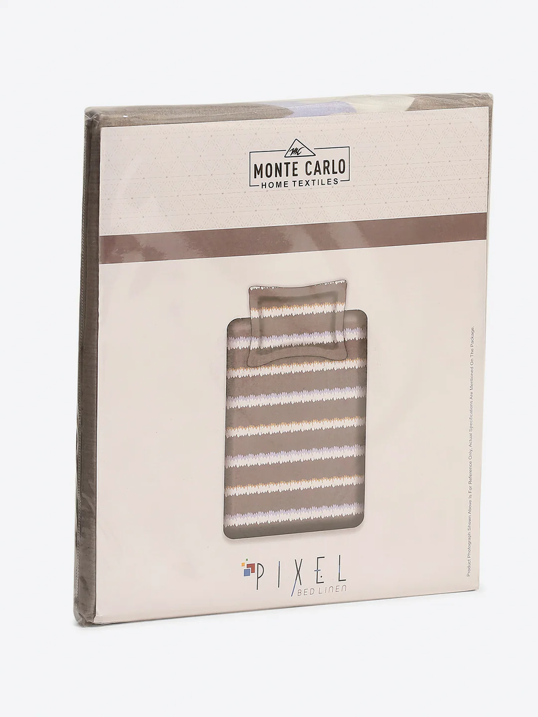 120 GSM Polyester Single Bedsheet with 1 Pillow Cover (Pixel) - Image 9