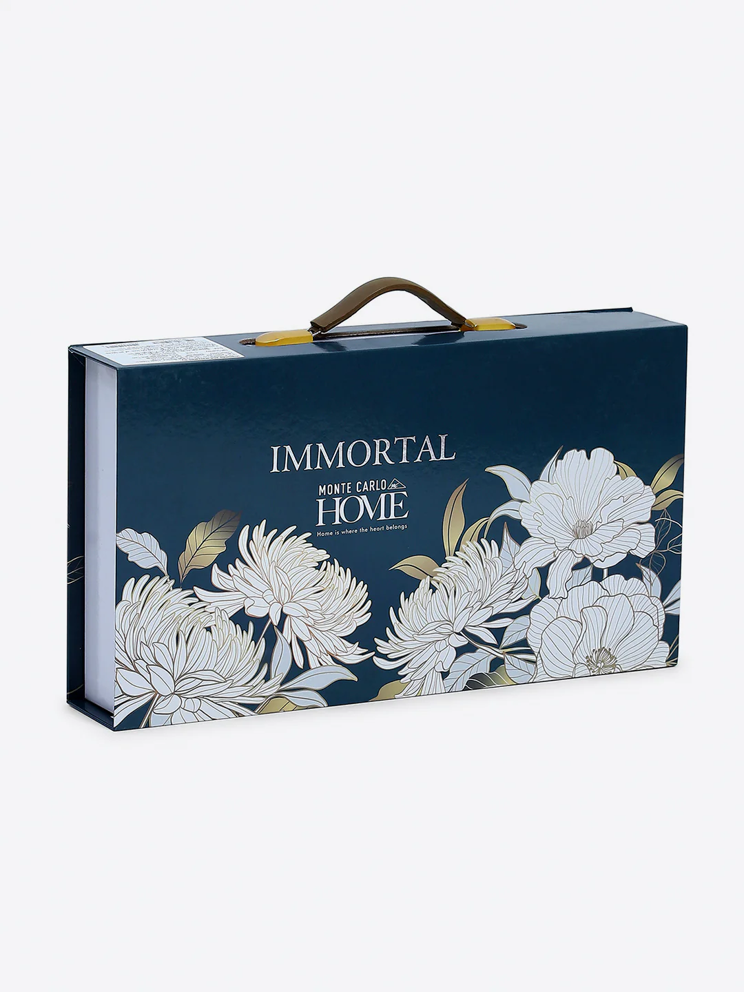 130 GSM Polyester Double Bed 1 Bedsheet with 2 Pillow Cover (Immortal) - Image 10
