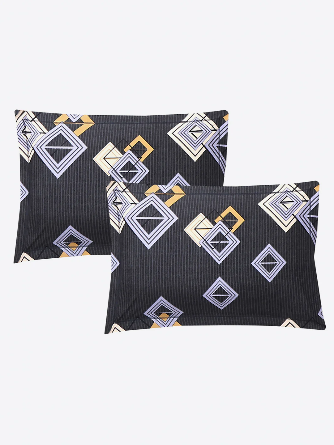 130 GSM Polyester Double Bed 1 Bedsheet with 2 Pillow Covers (Fashnik) - Image 7