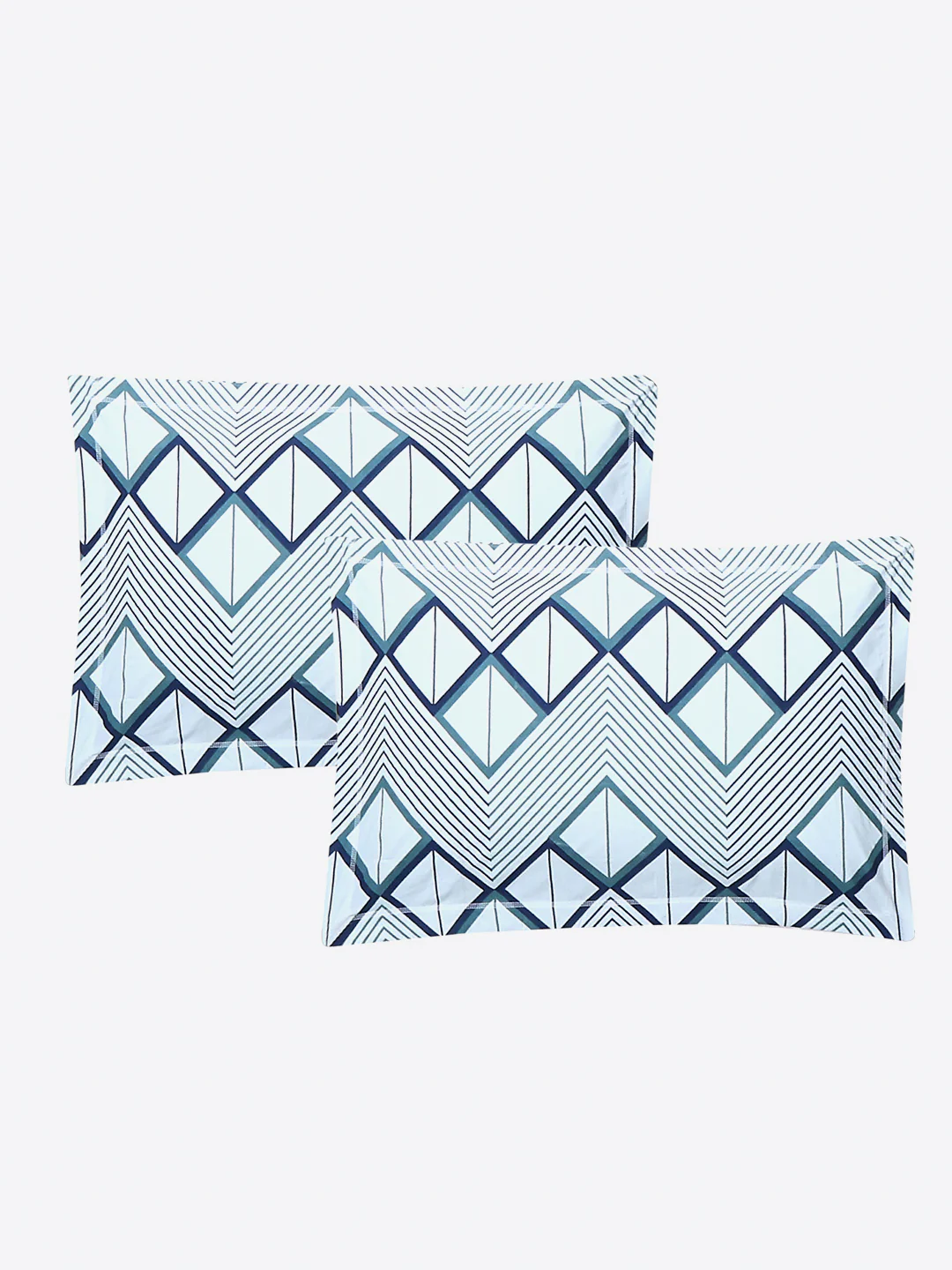 130 GSM Polyester Double Bed 1 Bedsheet with 2 Pillow Covers (Fashnik) - Image 7