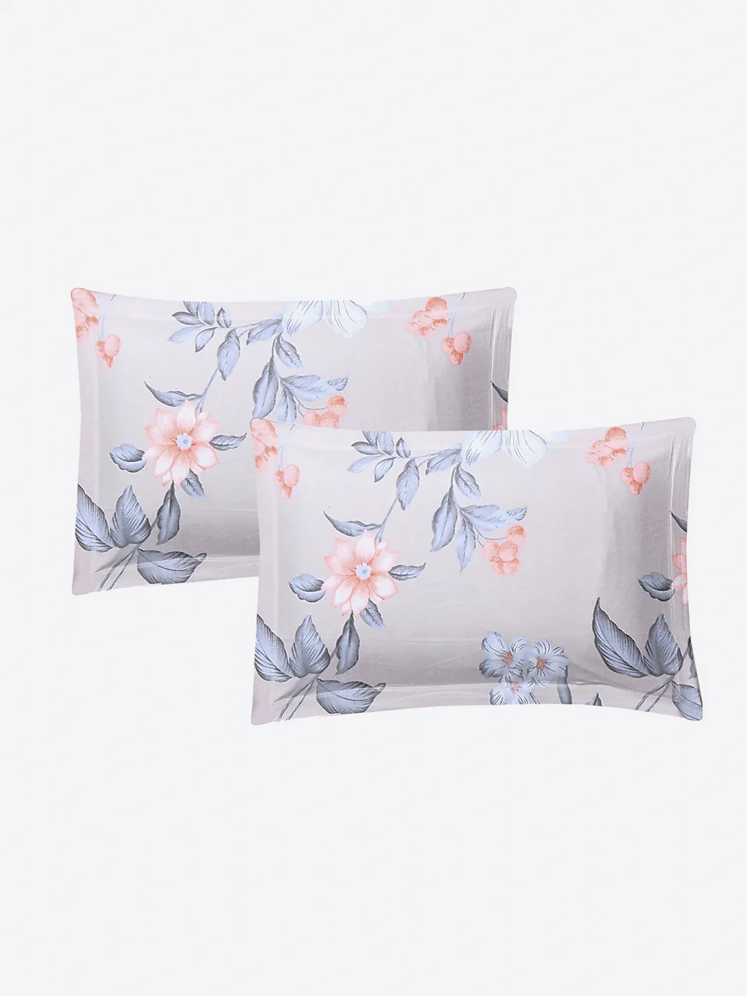 130 GSM Polyester Double Bed 1 Bedsheet with 2 Pillow Covers (Fashnik) - Image 7