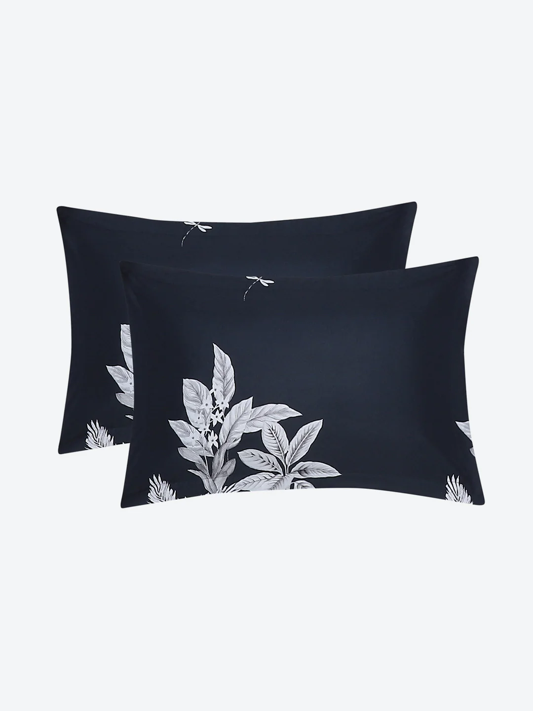 130 GSM Polyester Double Bed Bedsheet with 2 Pillow Covers - Image 8