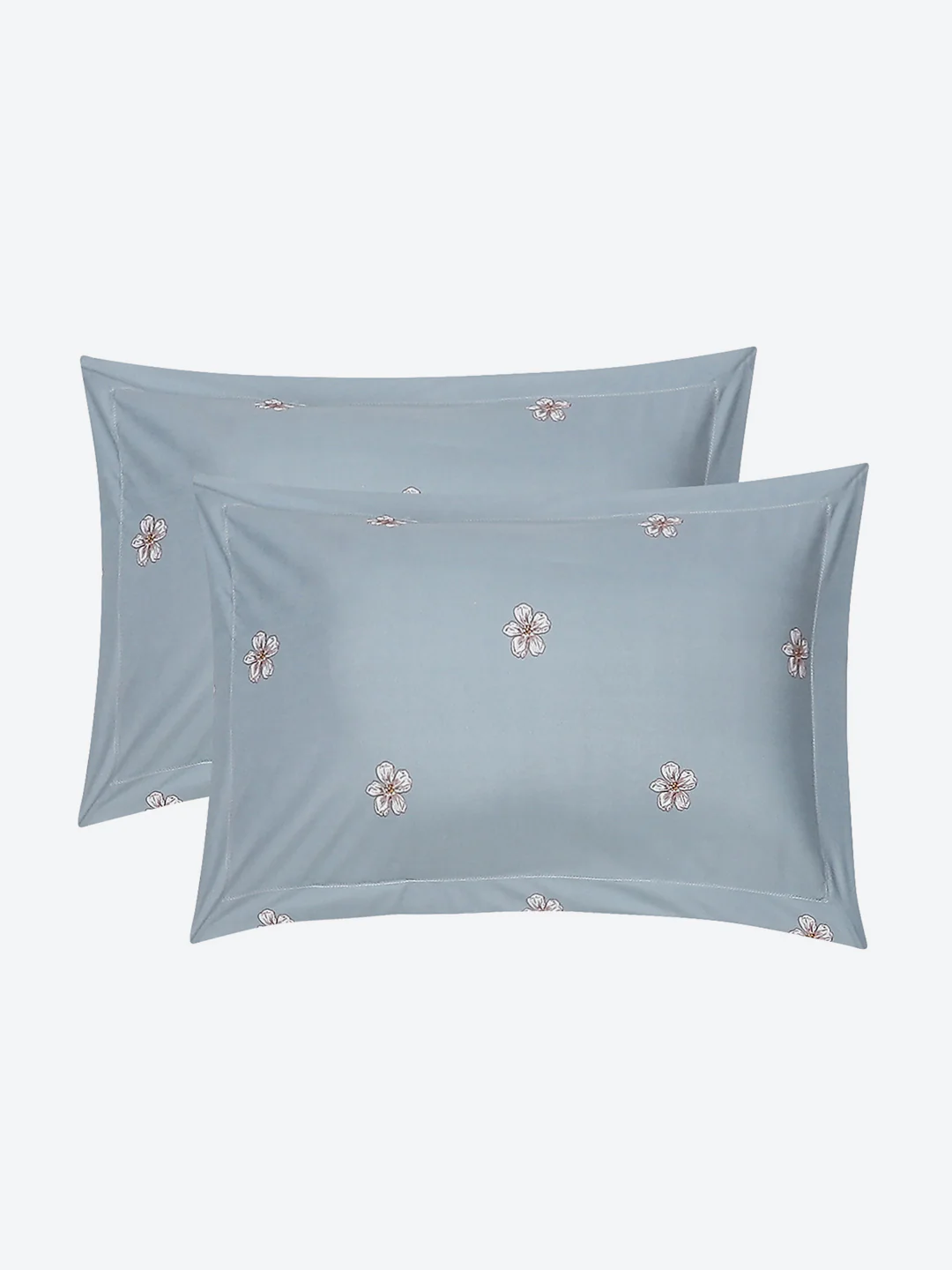 130 GSM Polyester Double Bed Bedsheet with 2 Pillow Covers - Image 8