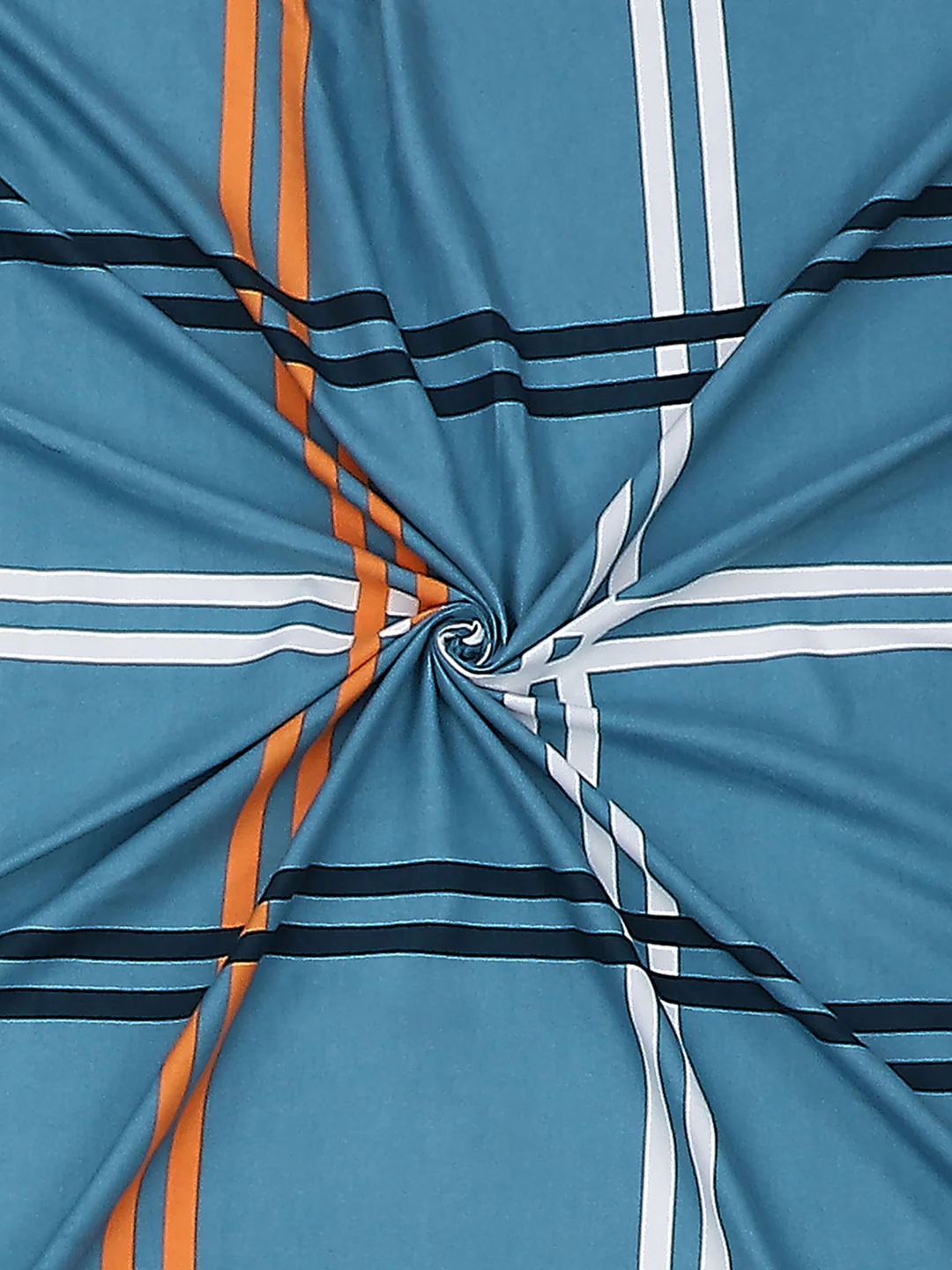 130 GSM Polyester Double Bed Bedsheet with 2 Pillow Covers - Image 9
