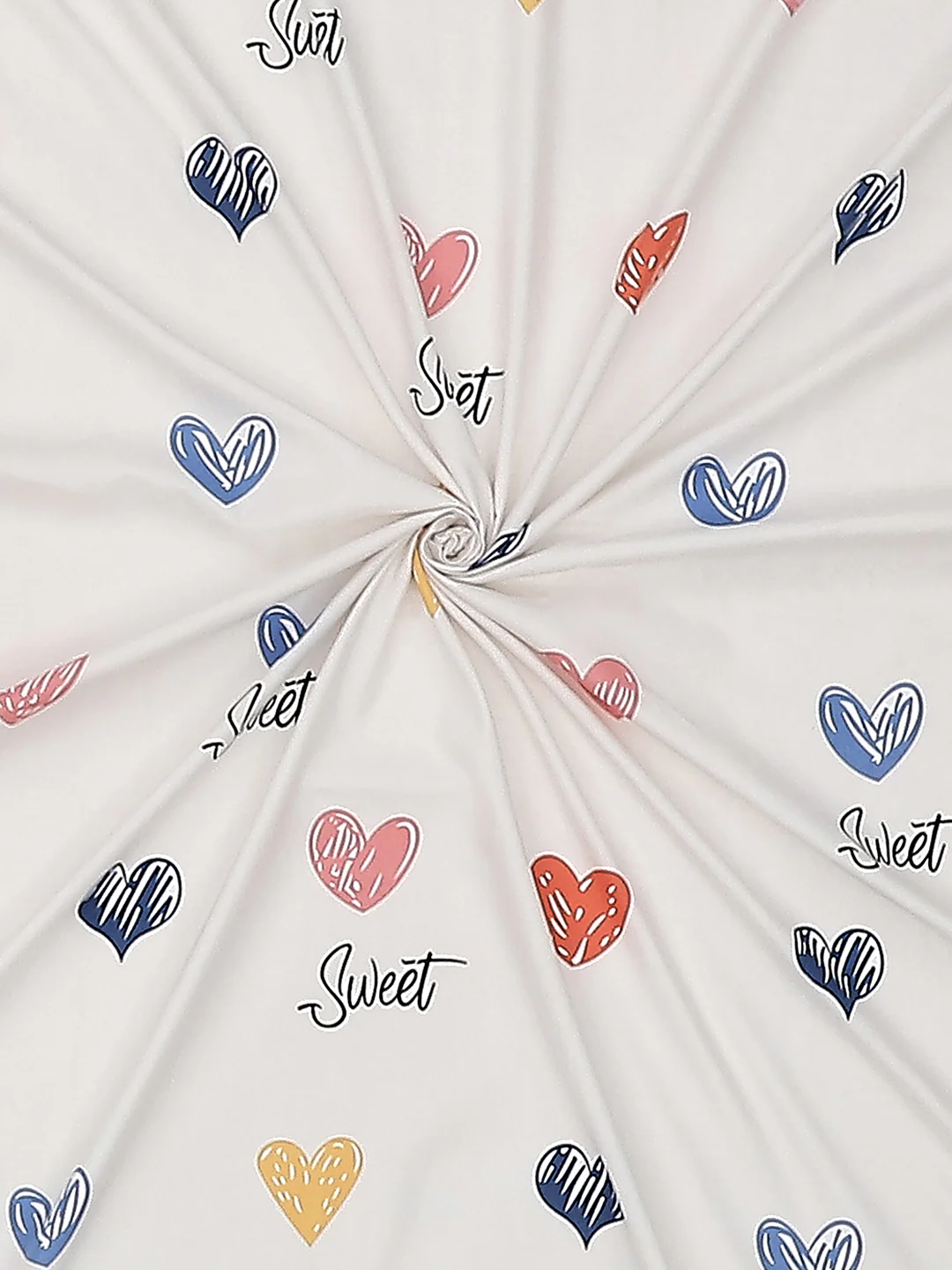 130 GSM Polyester Double Bed Bedsheet with 2 Pillow Covers - Image 9
