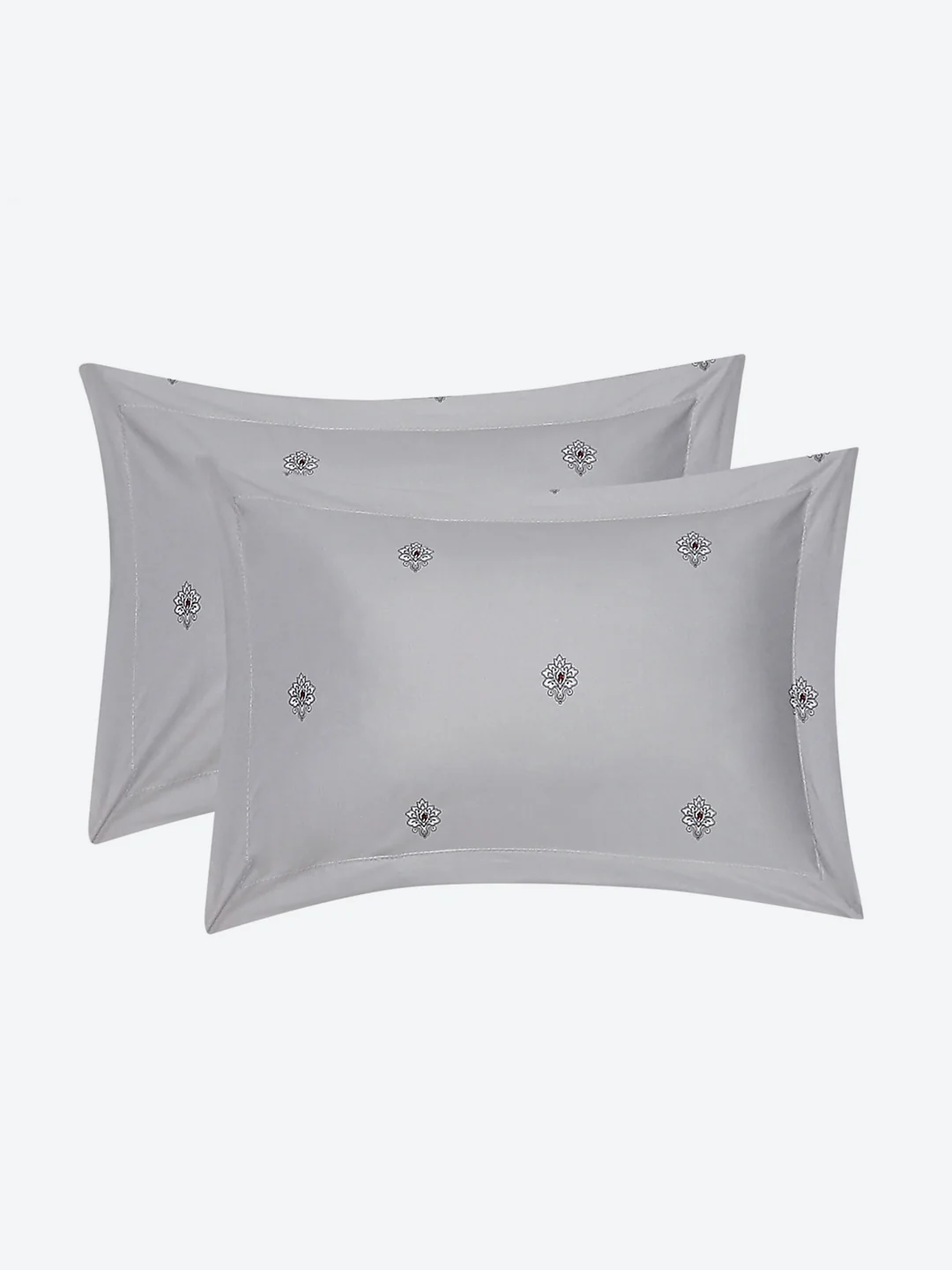 130 GSM Polyester Double Bed Bedsheet with 2 Pillow Covers - Image 8